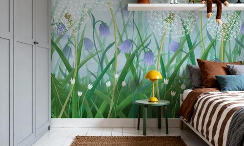 Dandelion Meadow, Blue