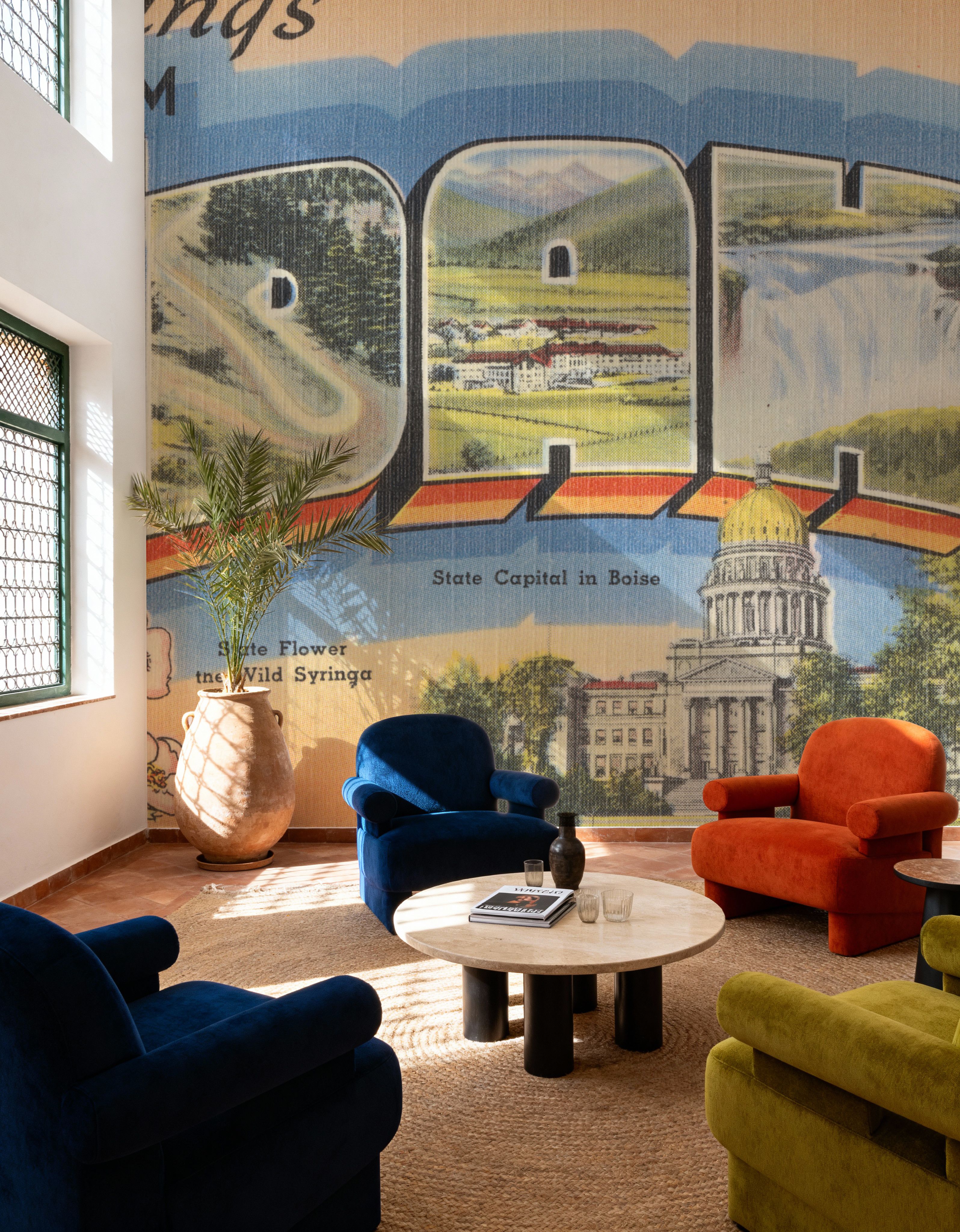 Greetings from Idaho - Screenprint Postcard