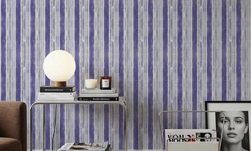 Botanical Blue Thick Lines