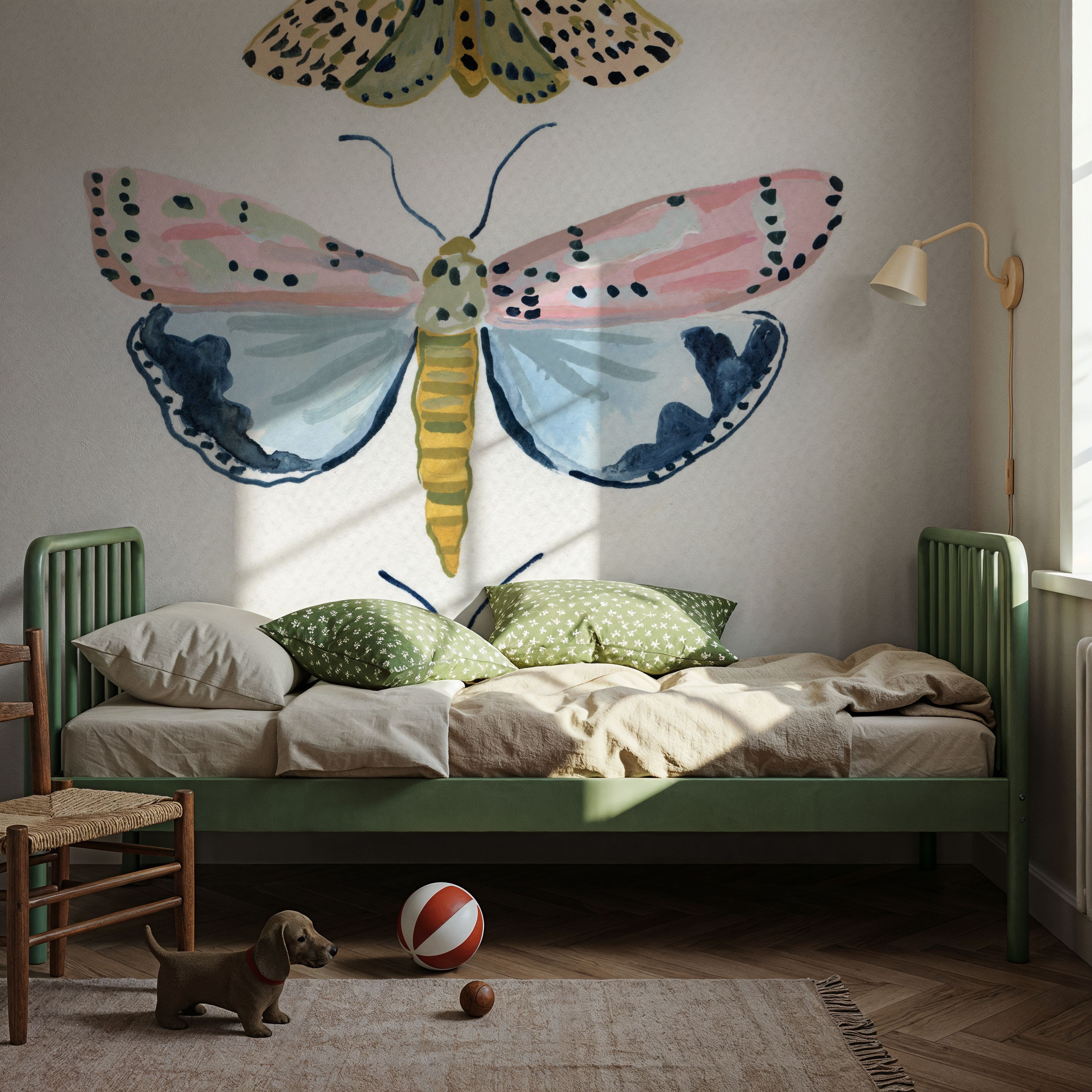 Pastel Moths I