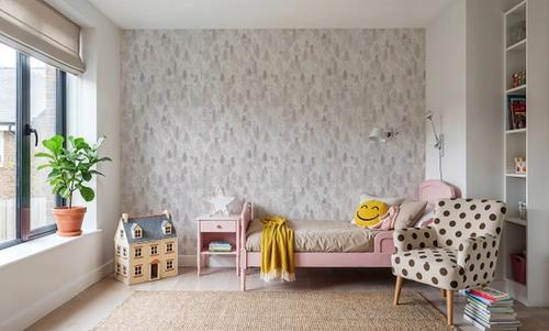 Forest Cabins, Blush Pink