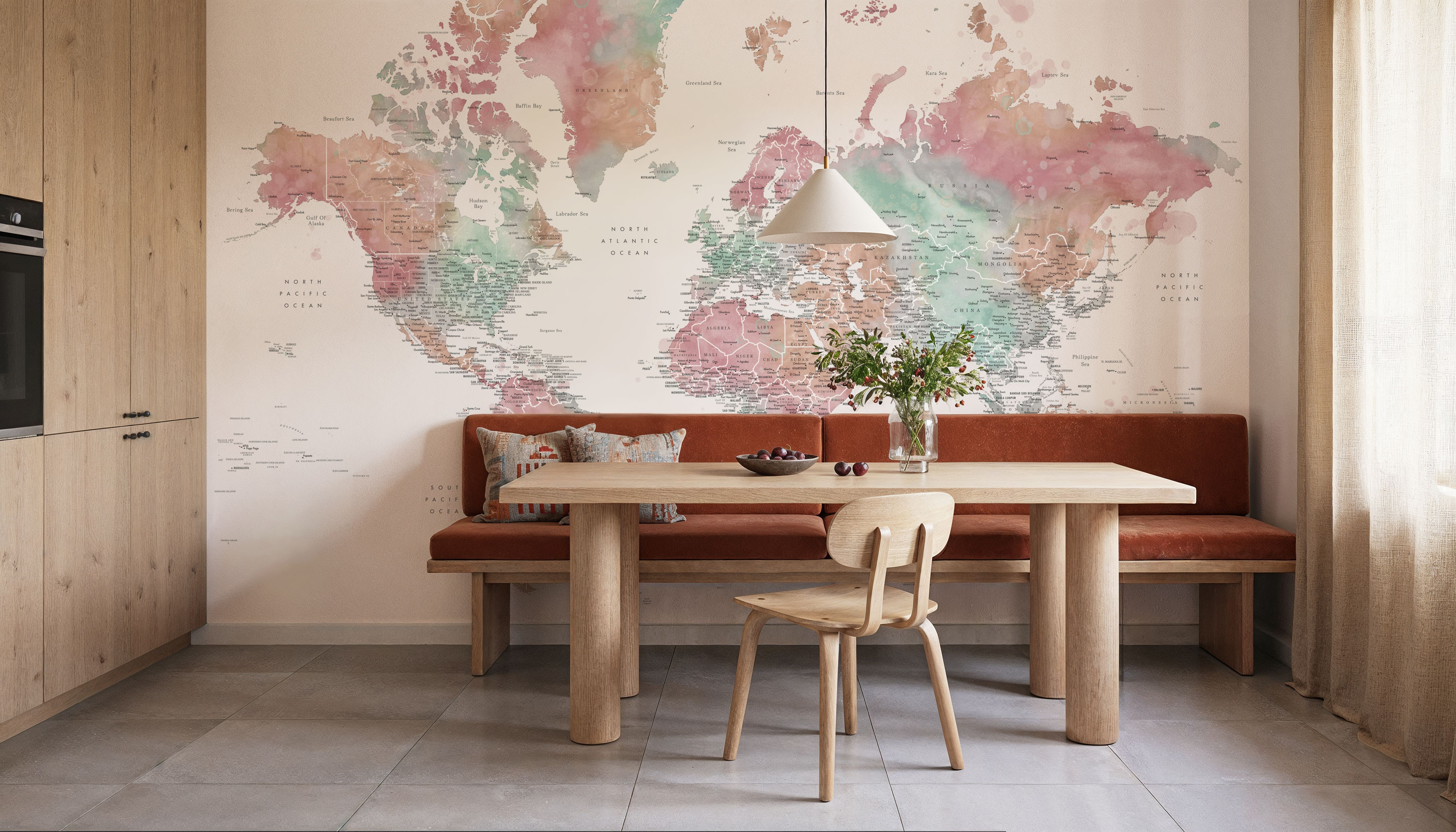 World Map Cities - Fefi