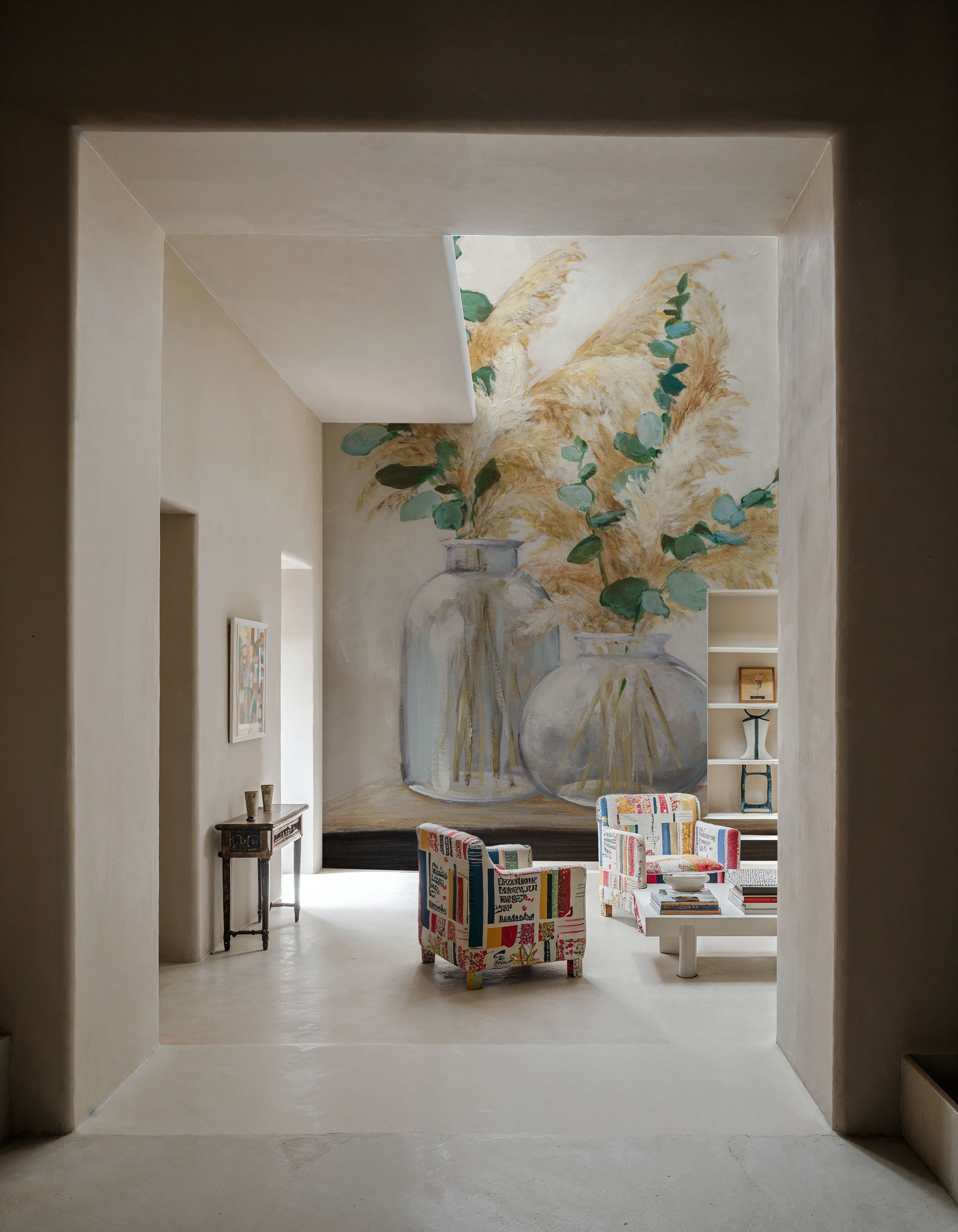 Pampas and Eucalyptus Bouquets