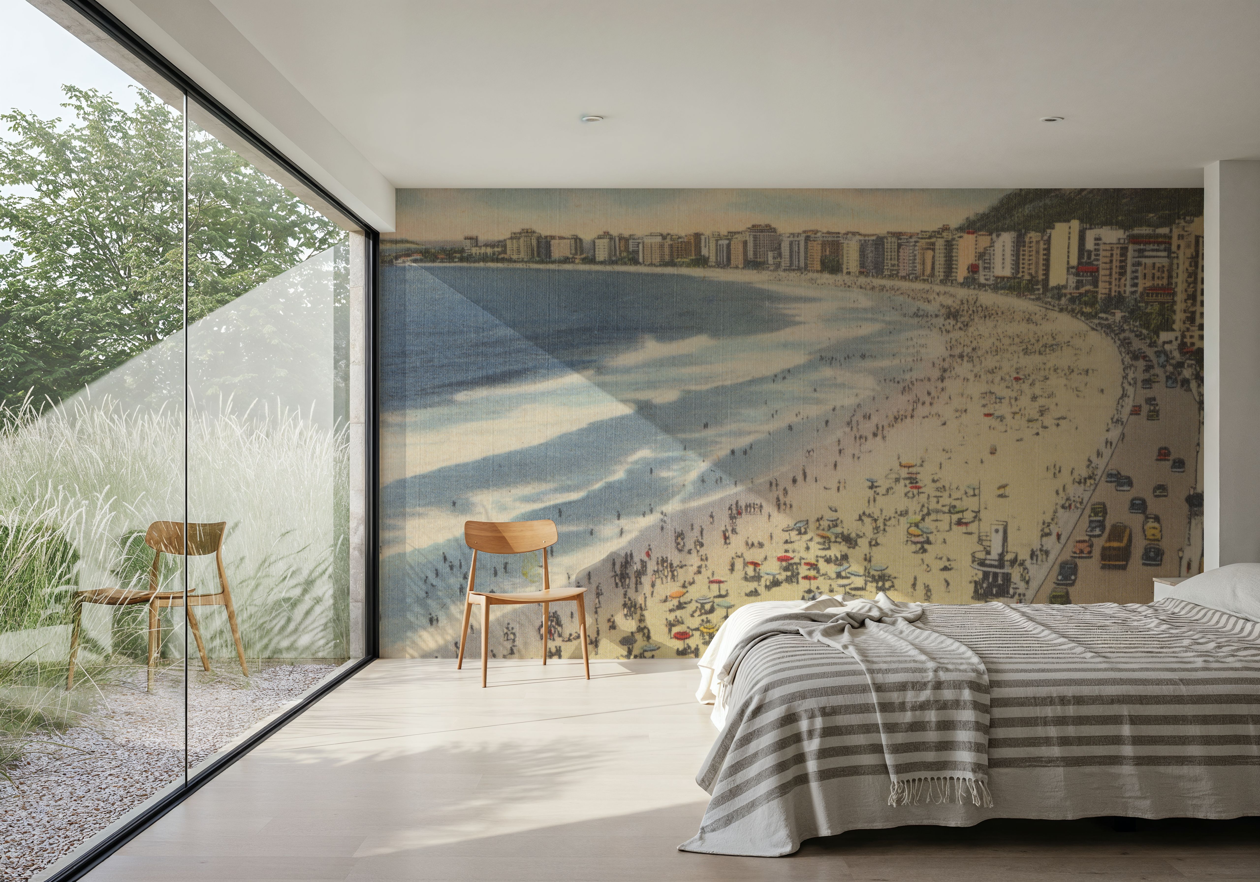 Greetings from Copacabana - Screenprint Postcard