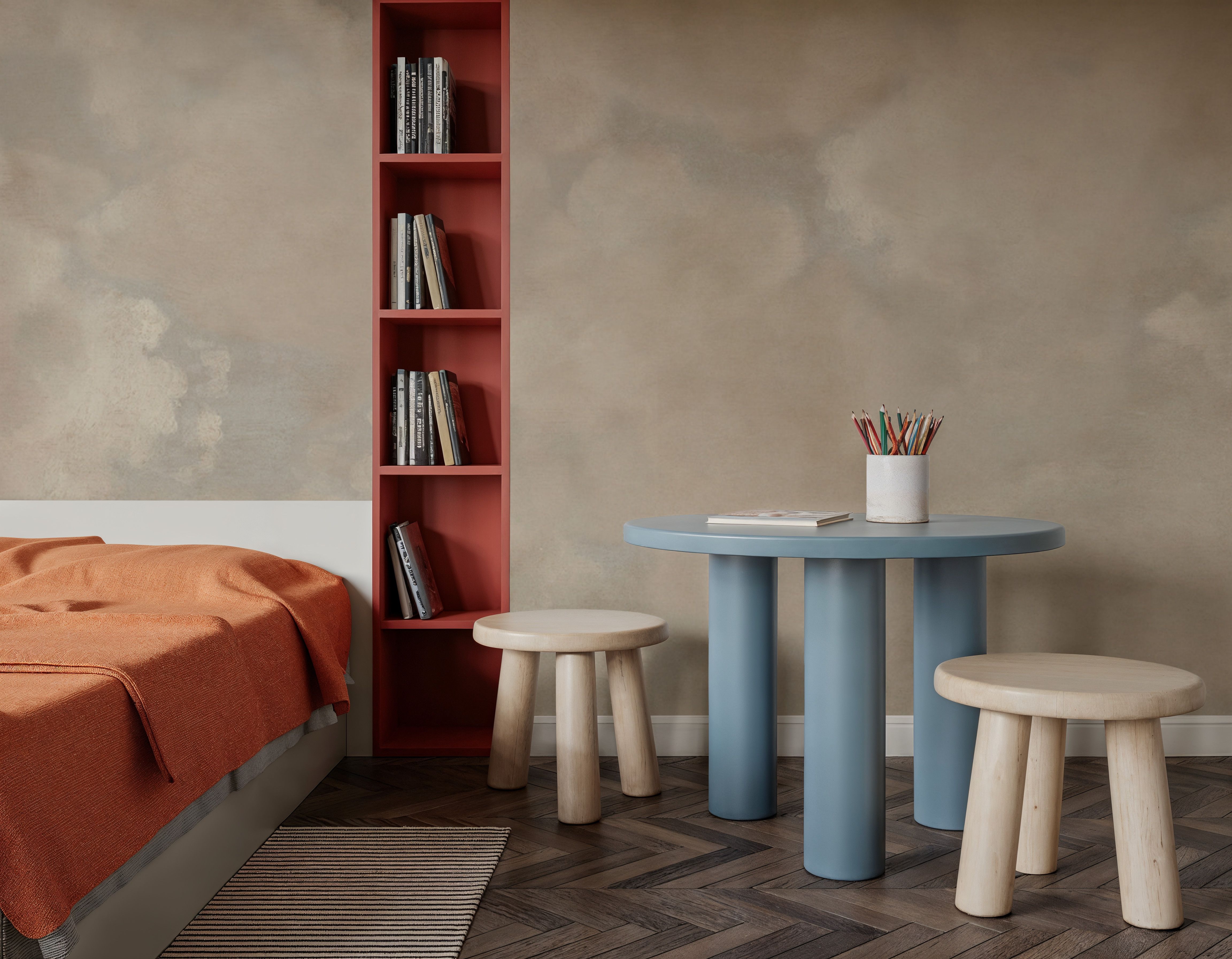 Painted Dreamy Clouds, Alpine Oat