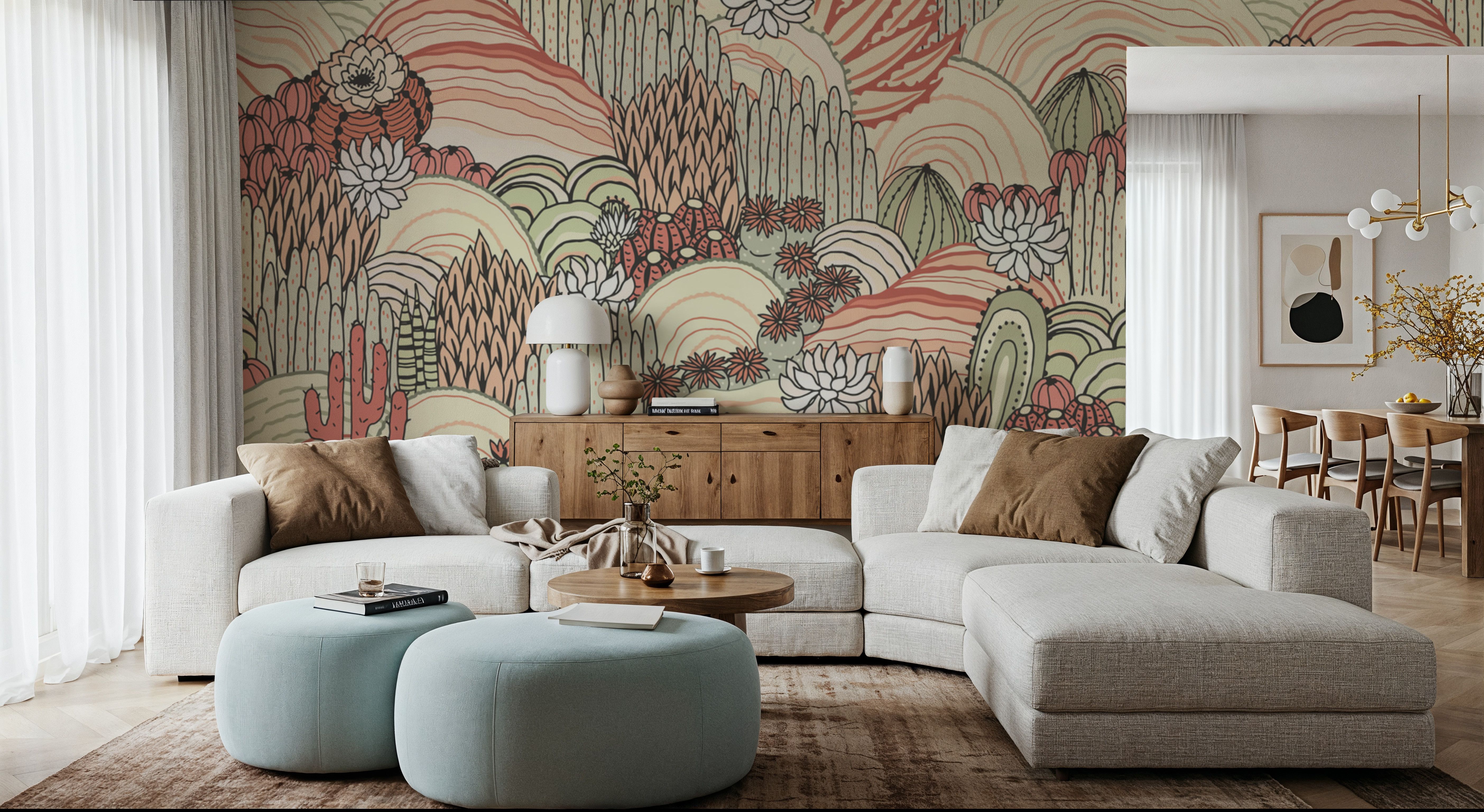 Cactai Hills Panorama