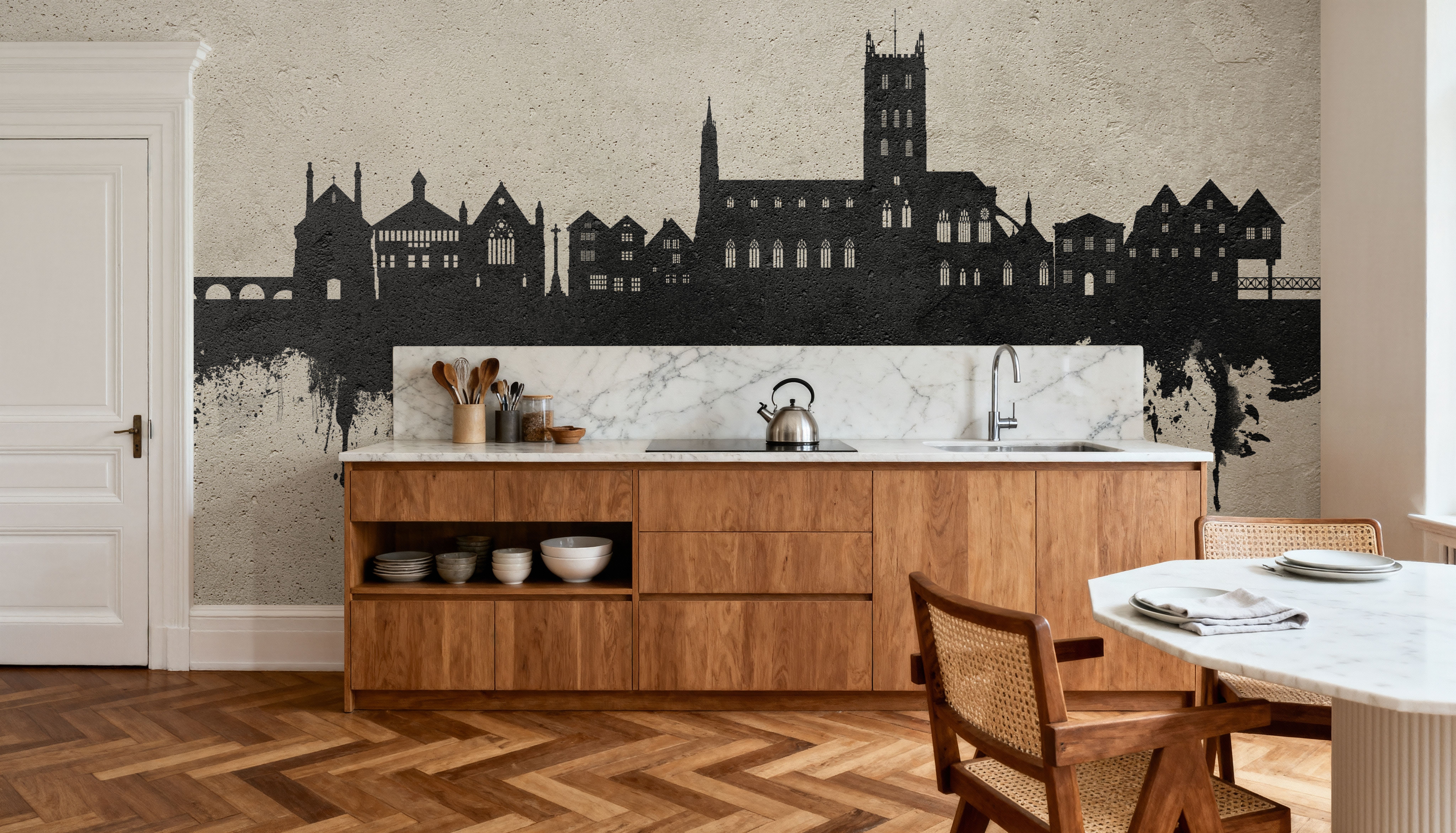 Tewkesbury England Skyline Concrete