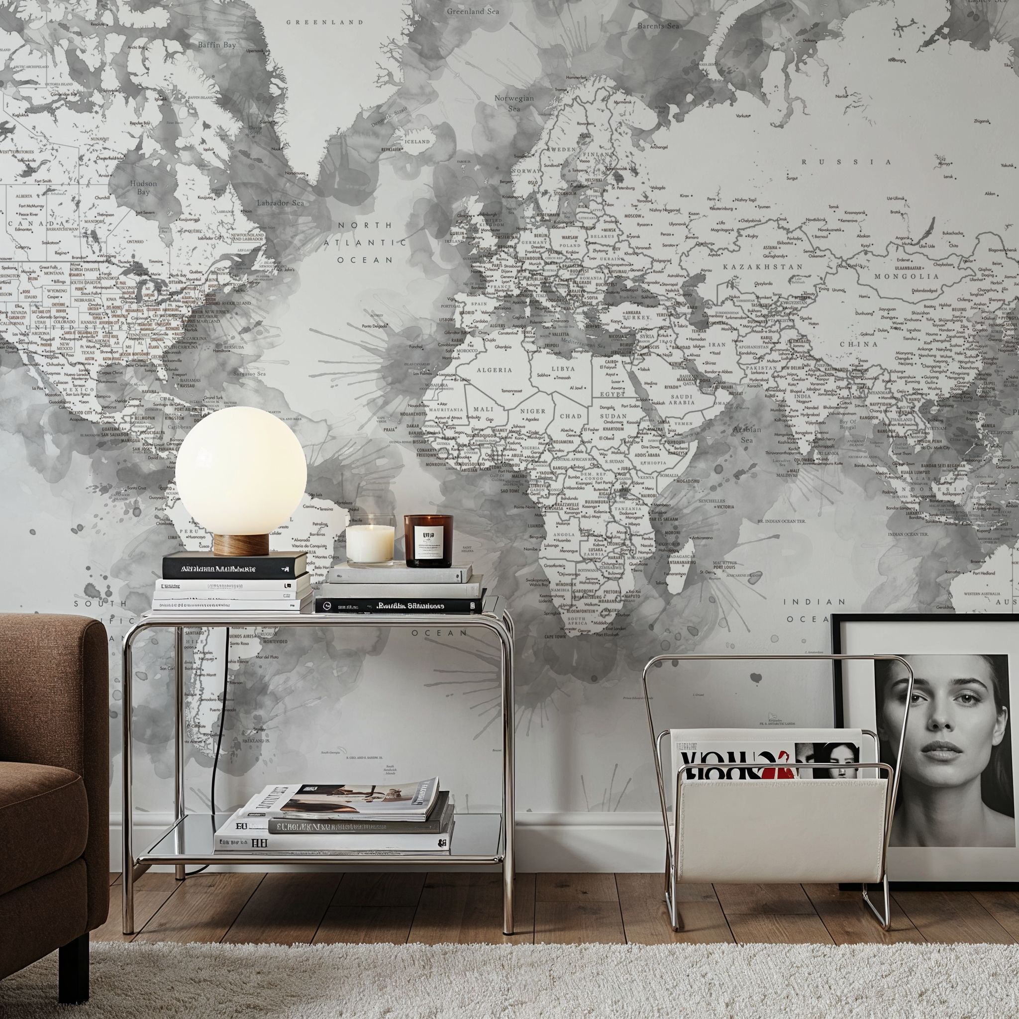 World Map Cities - Louiss