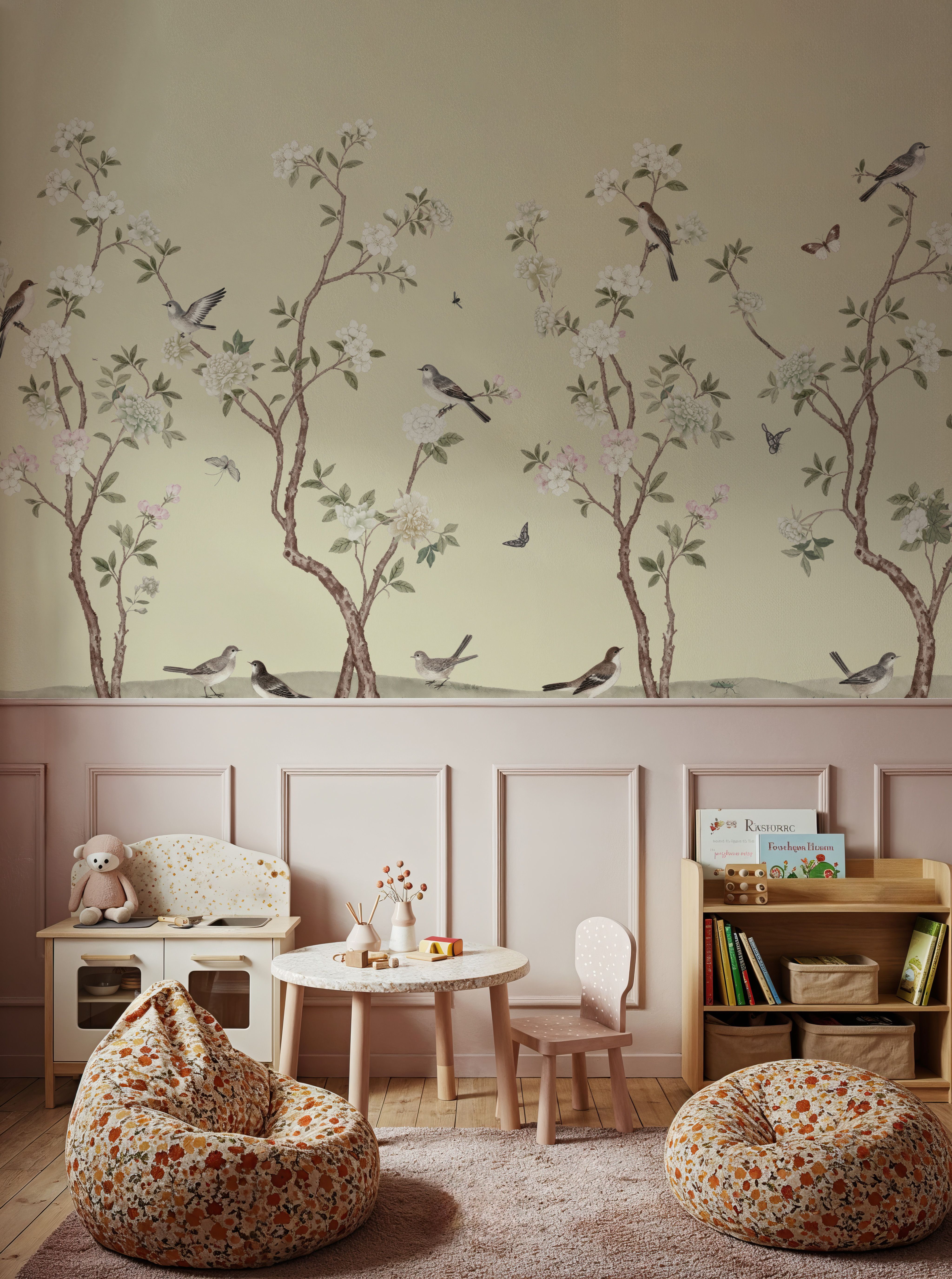 Peony Tree, Pistachio Creme