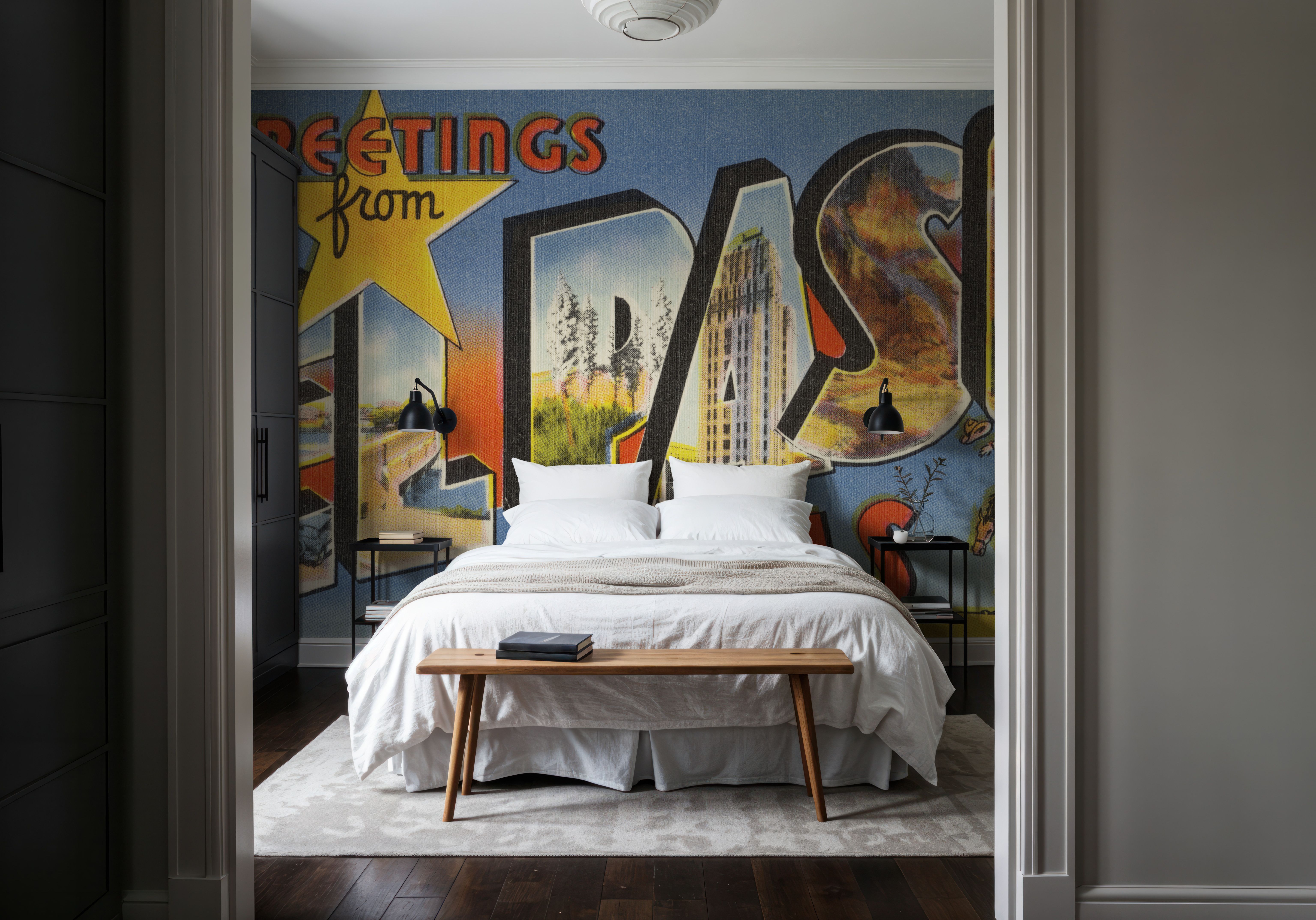 Greetings from El Paso - Screenprint Postcard