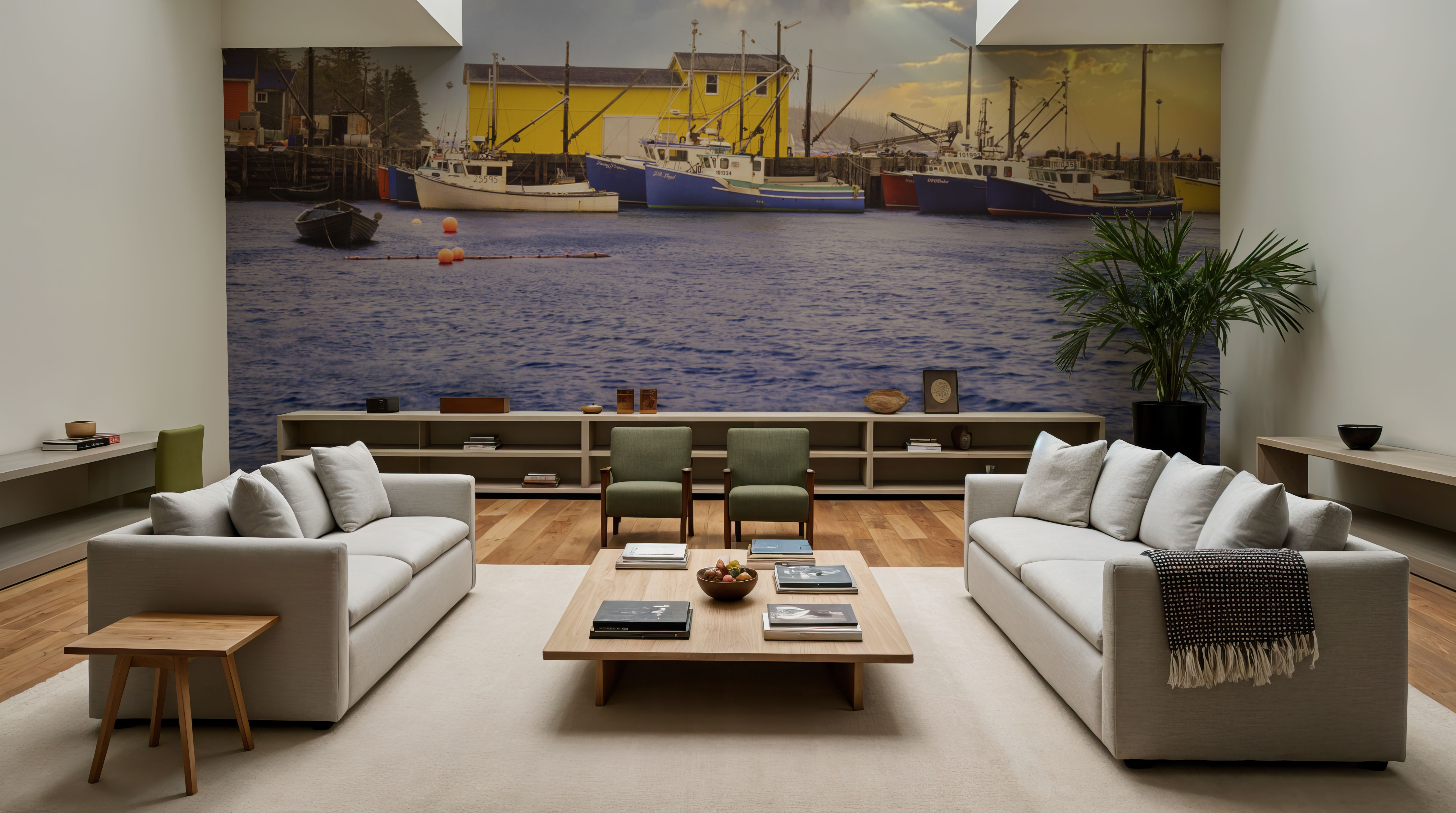 Lobster Fishing Harbour