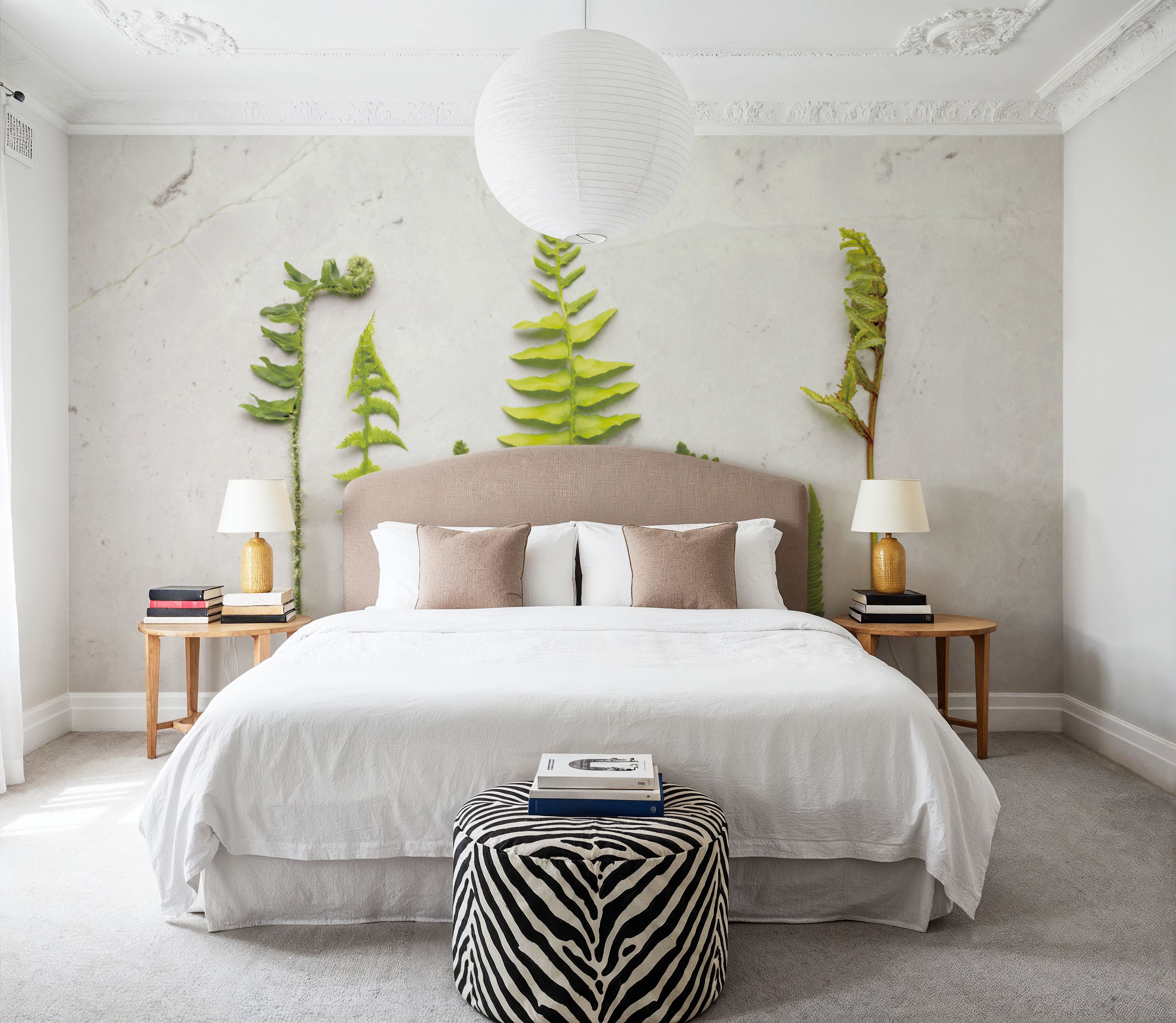 Flat Lay Ferns