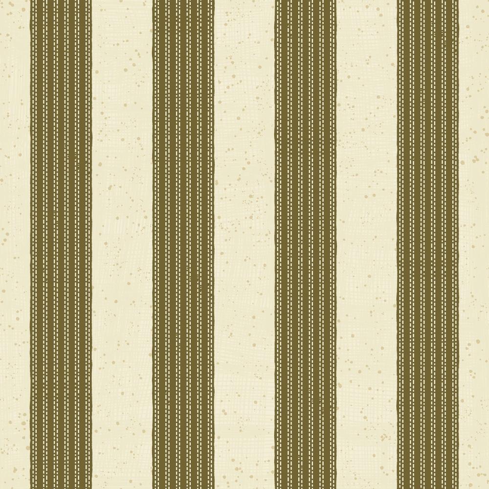 Ticking Awning Stripes, Khaki
