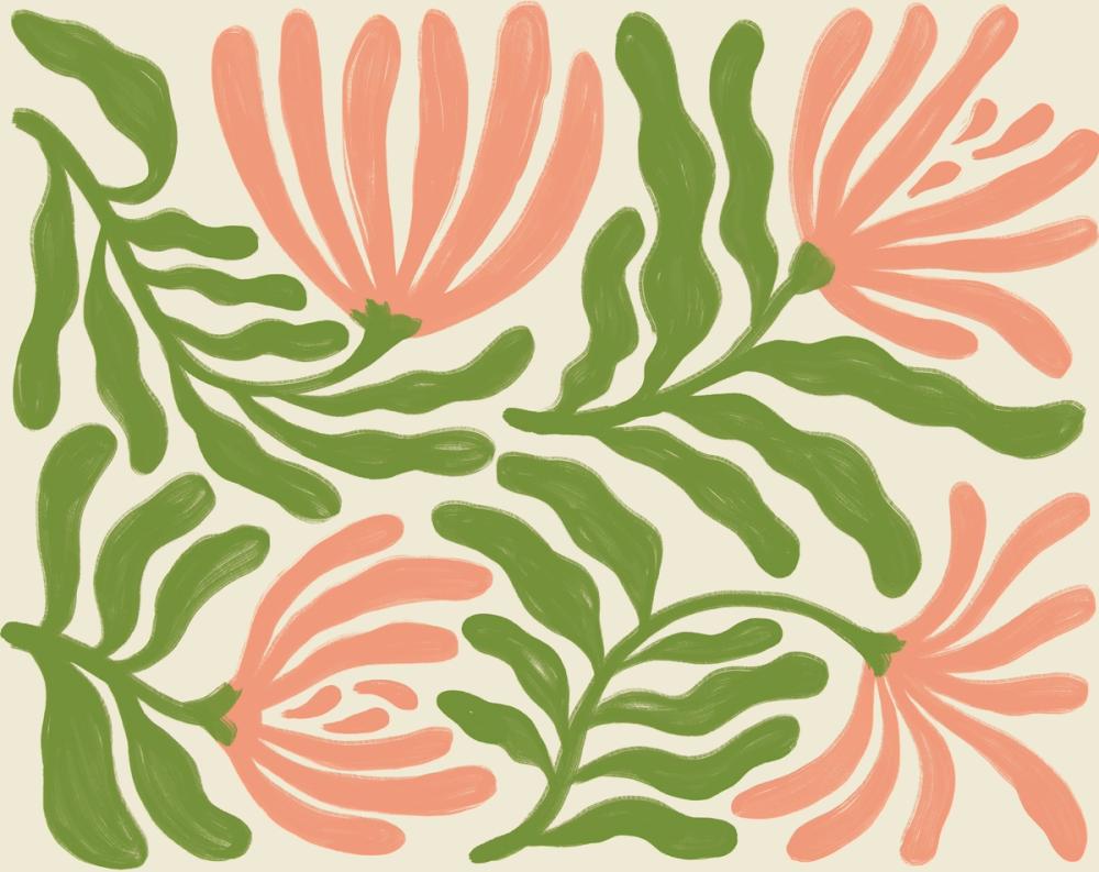 Simple Petals I Bright