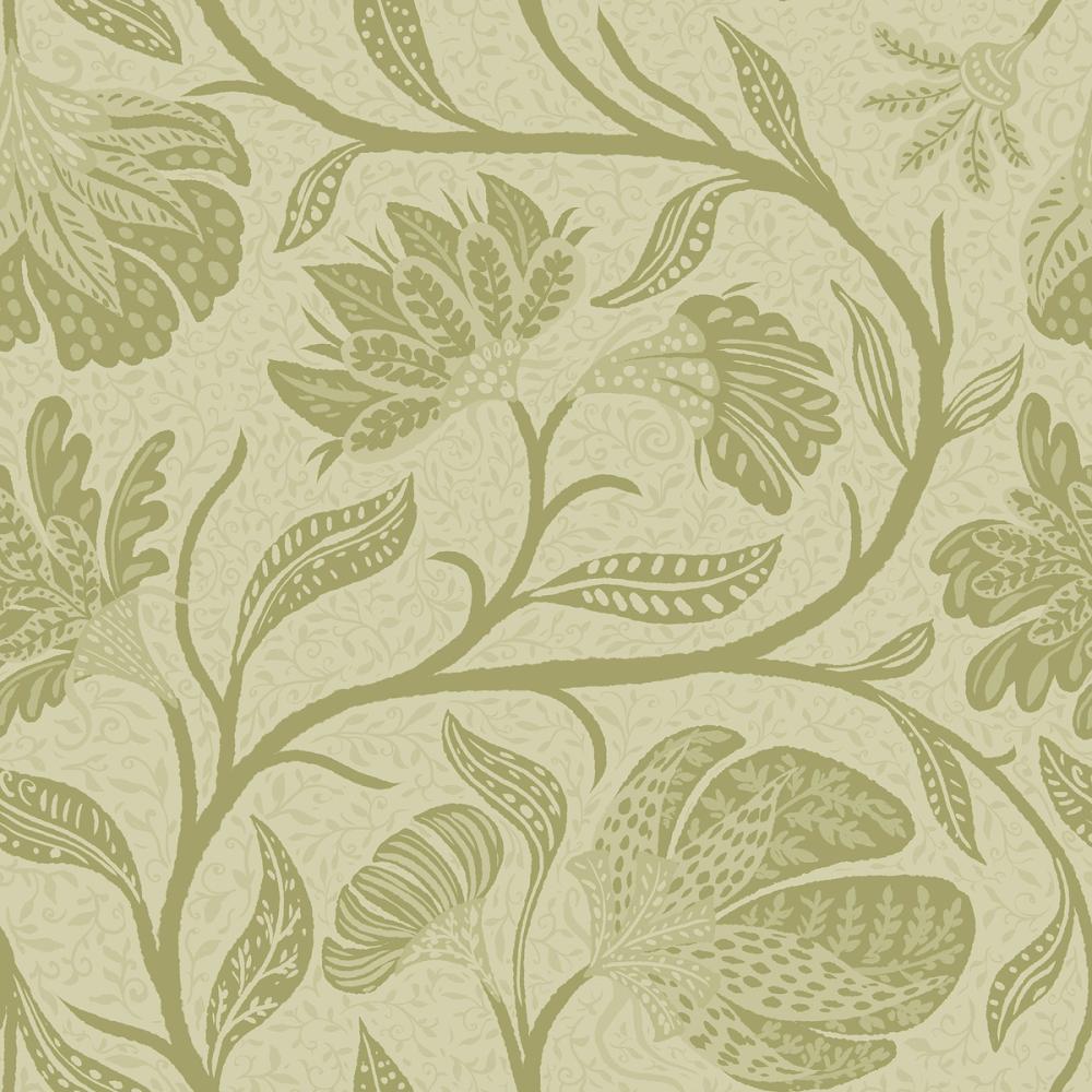 Indial Floral, Pistachio