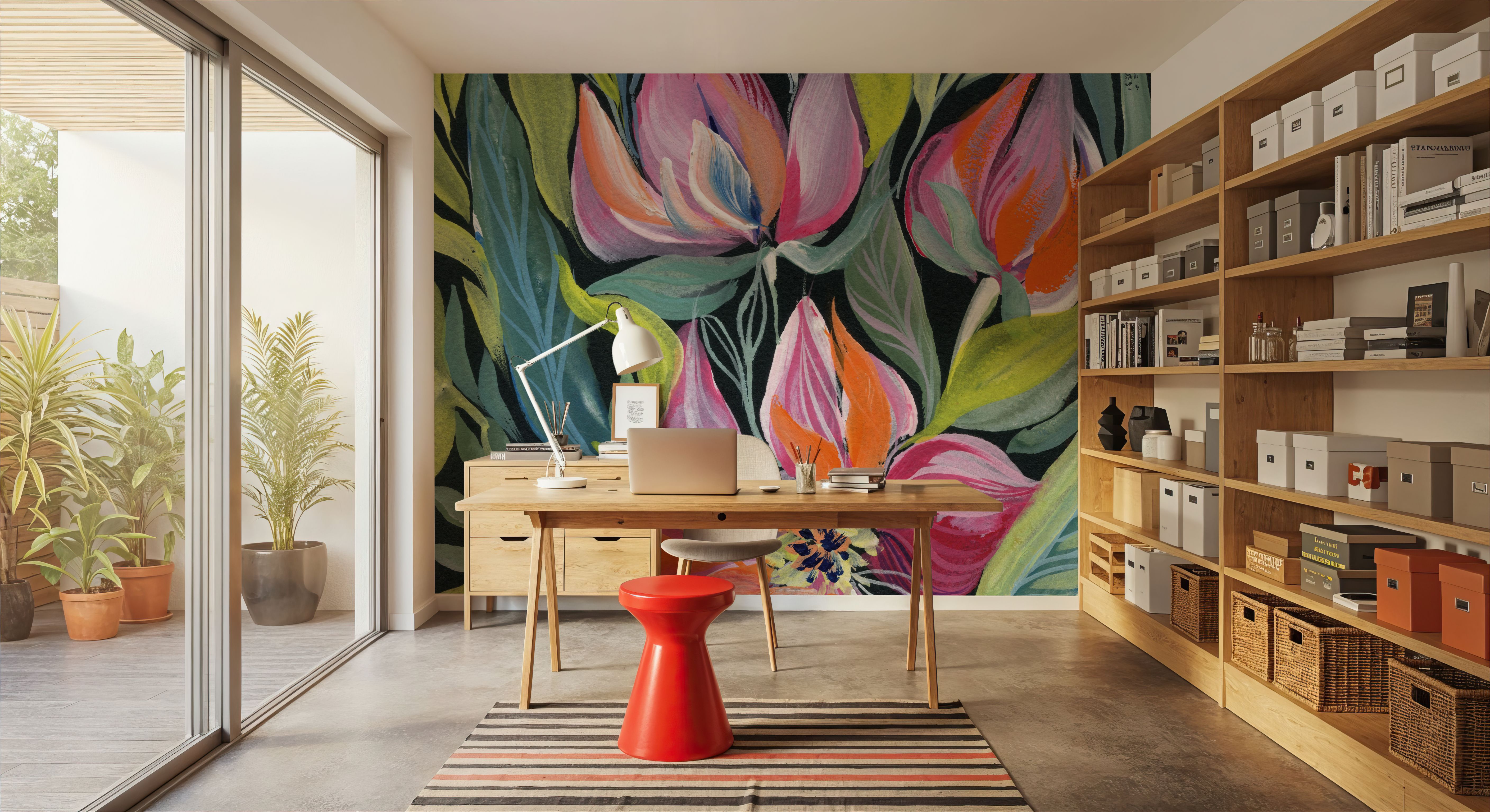 Midnight Delight, Papel pintado