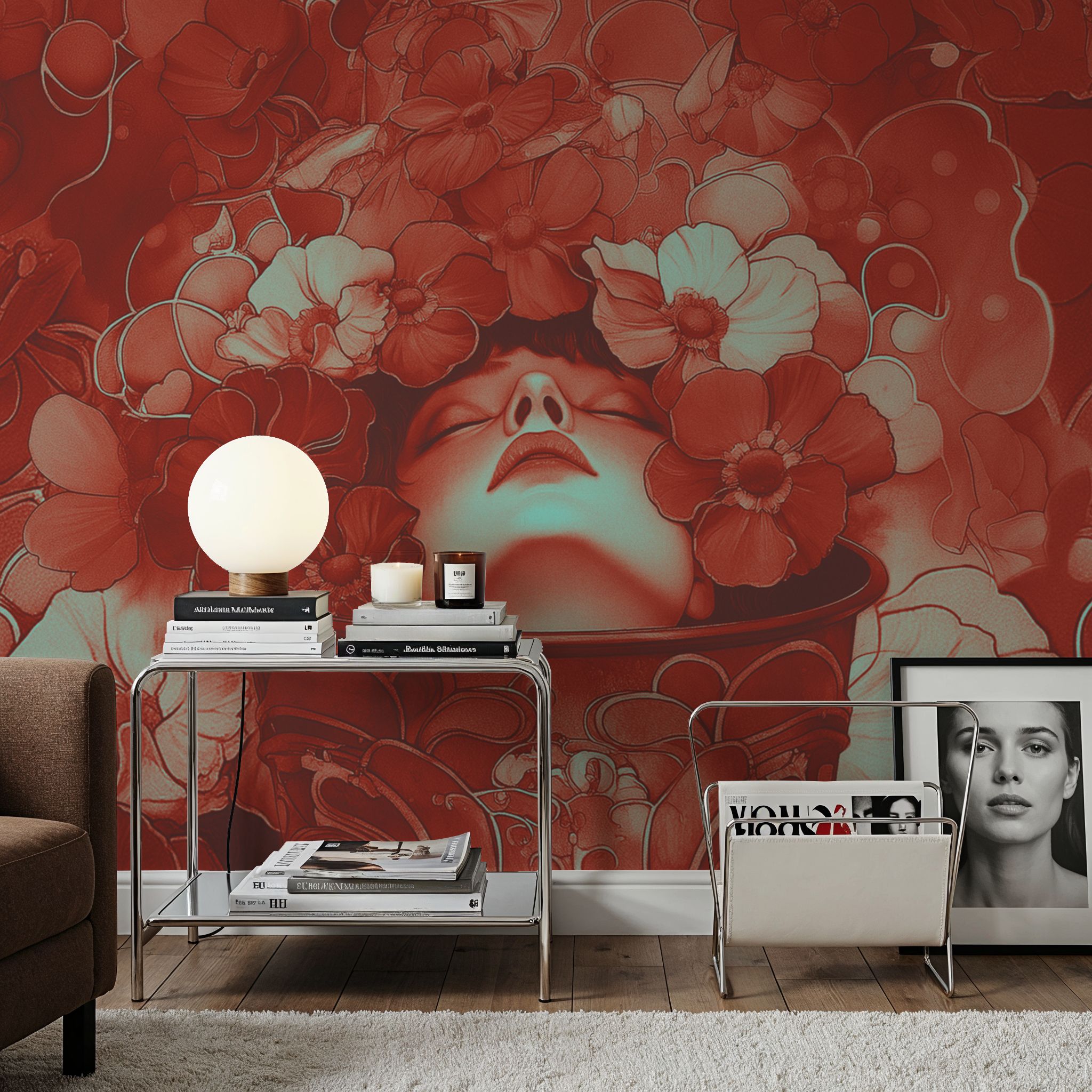 The Bucket of List Red Blue