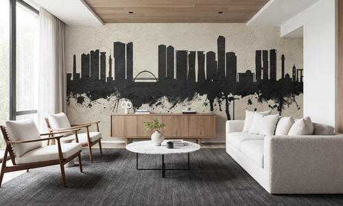 Tel Aviv Skyline Concrete