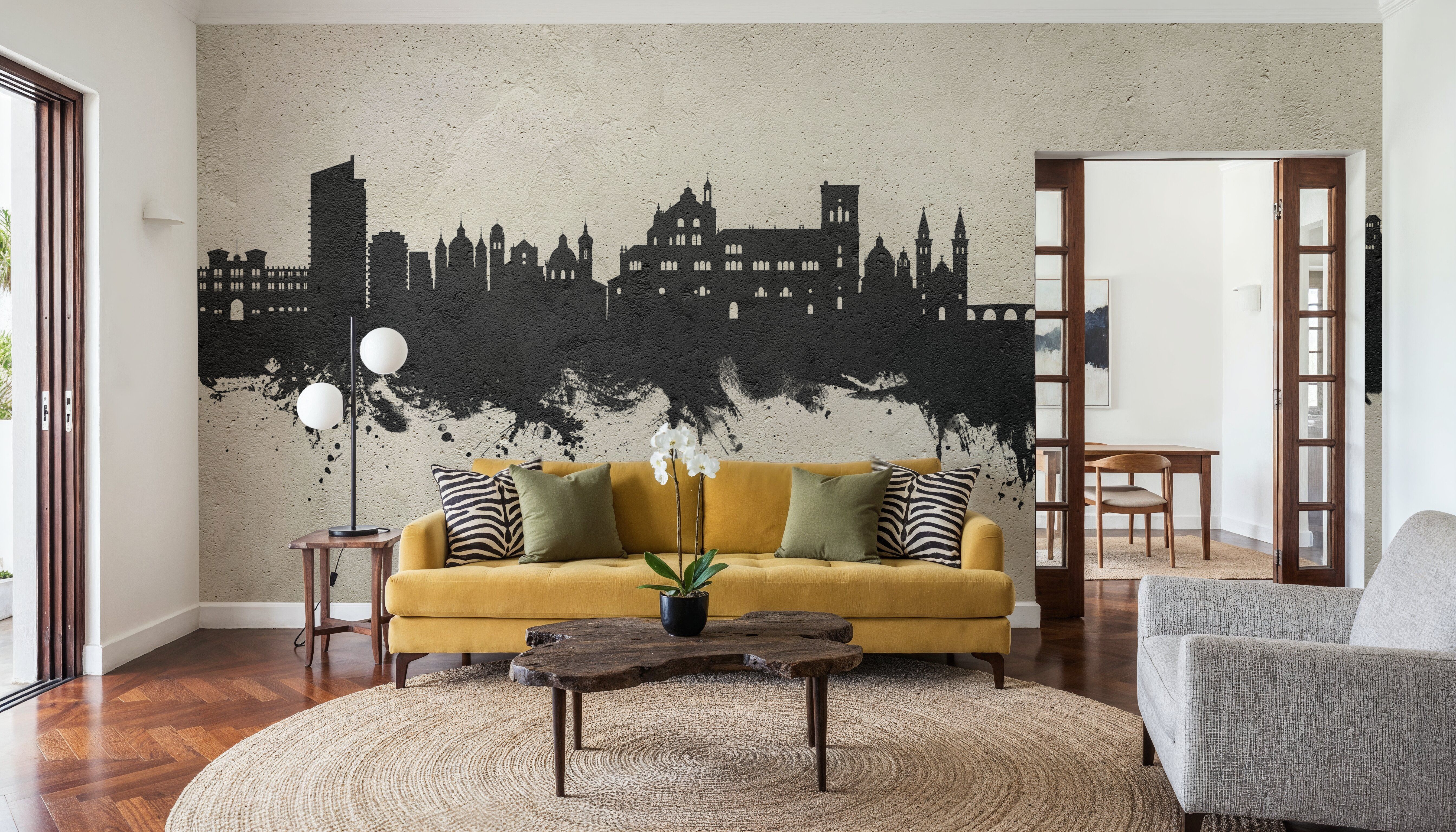 Granada Spain Skyline Concrete