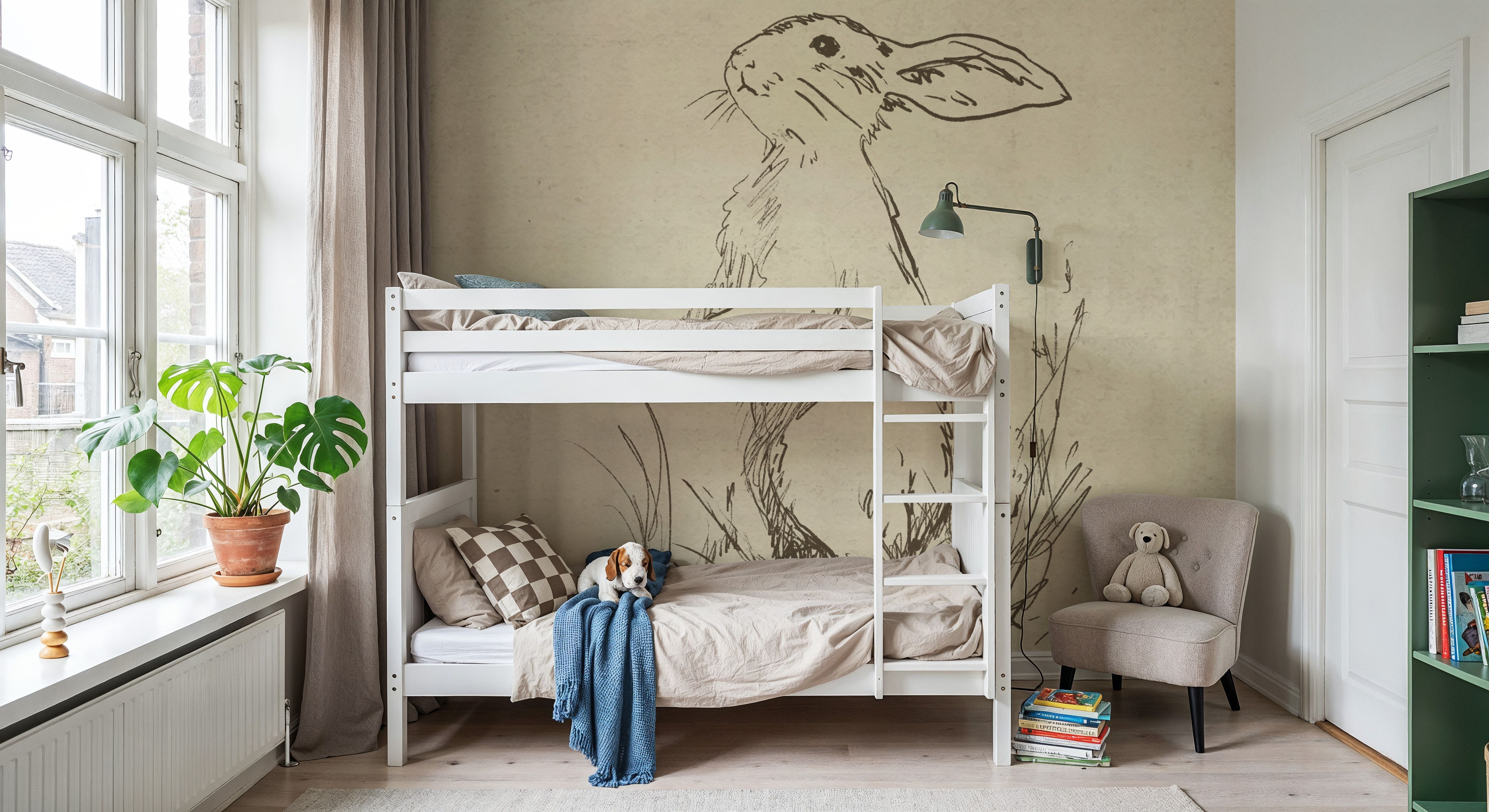 Woodland Rabbit, Wallpaper