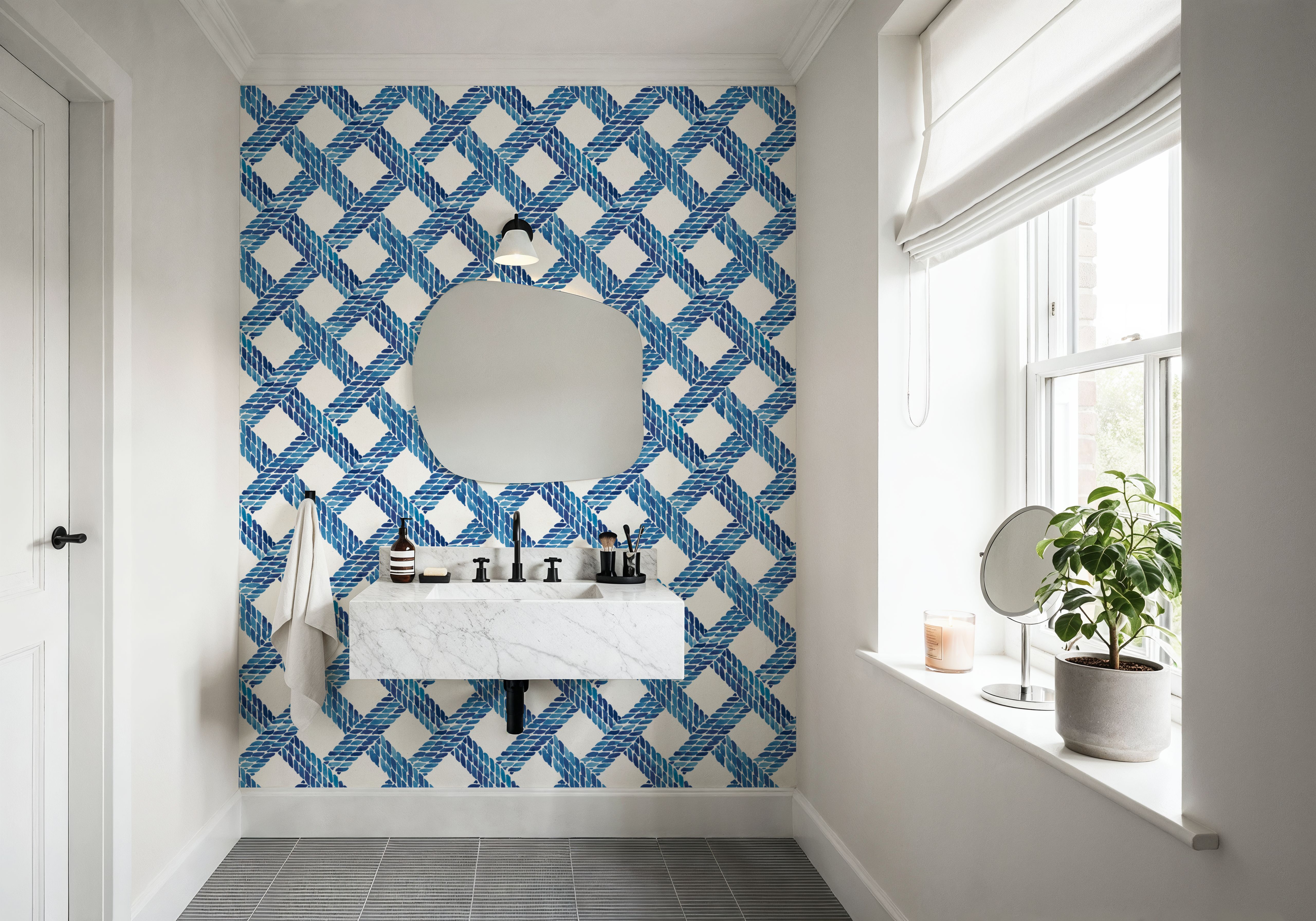 Seafood Shanty Blue I