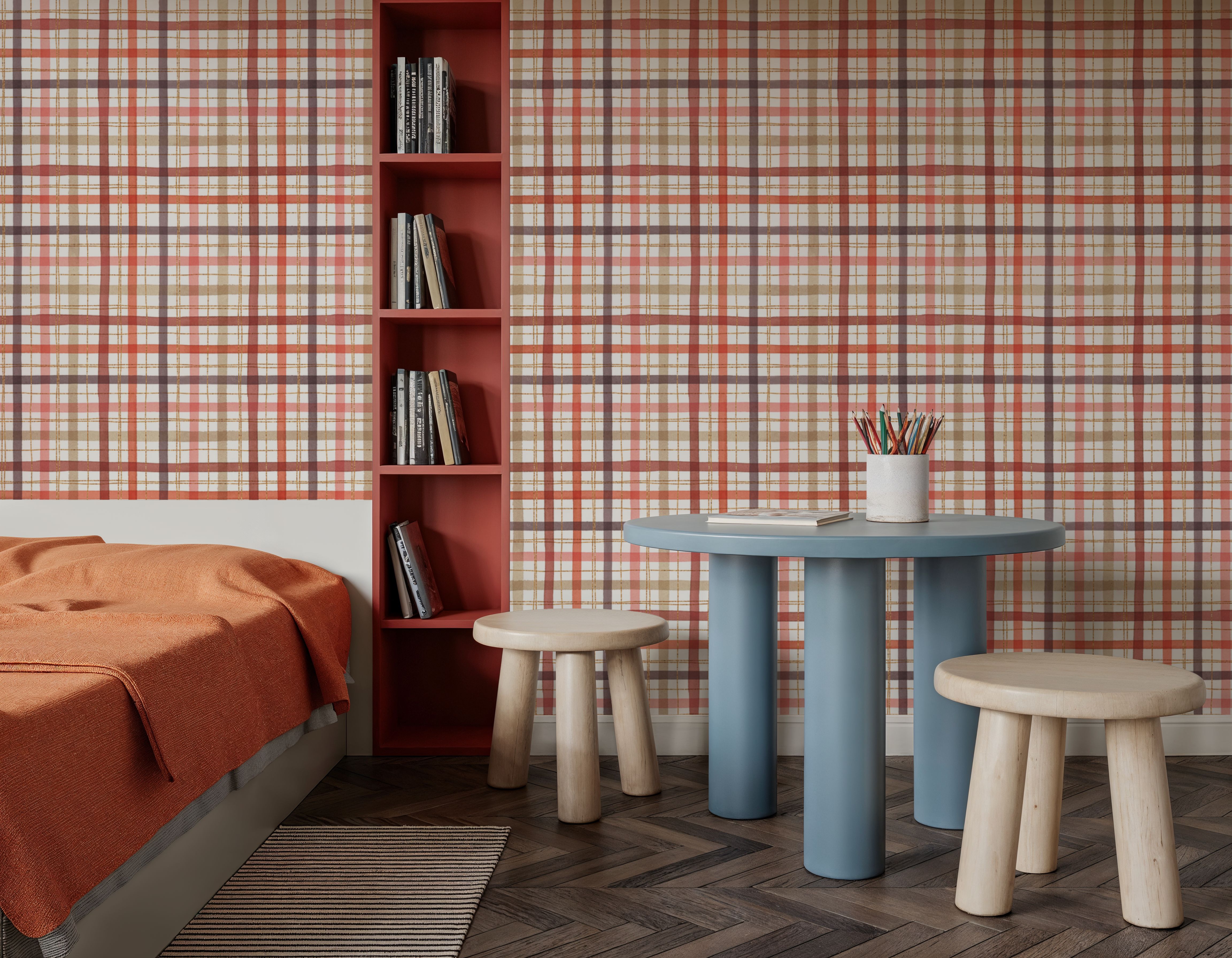 Bloom Plaid