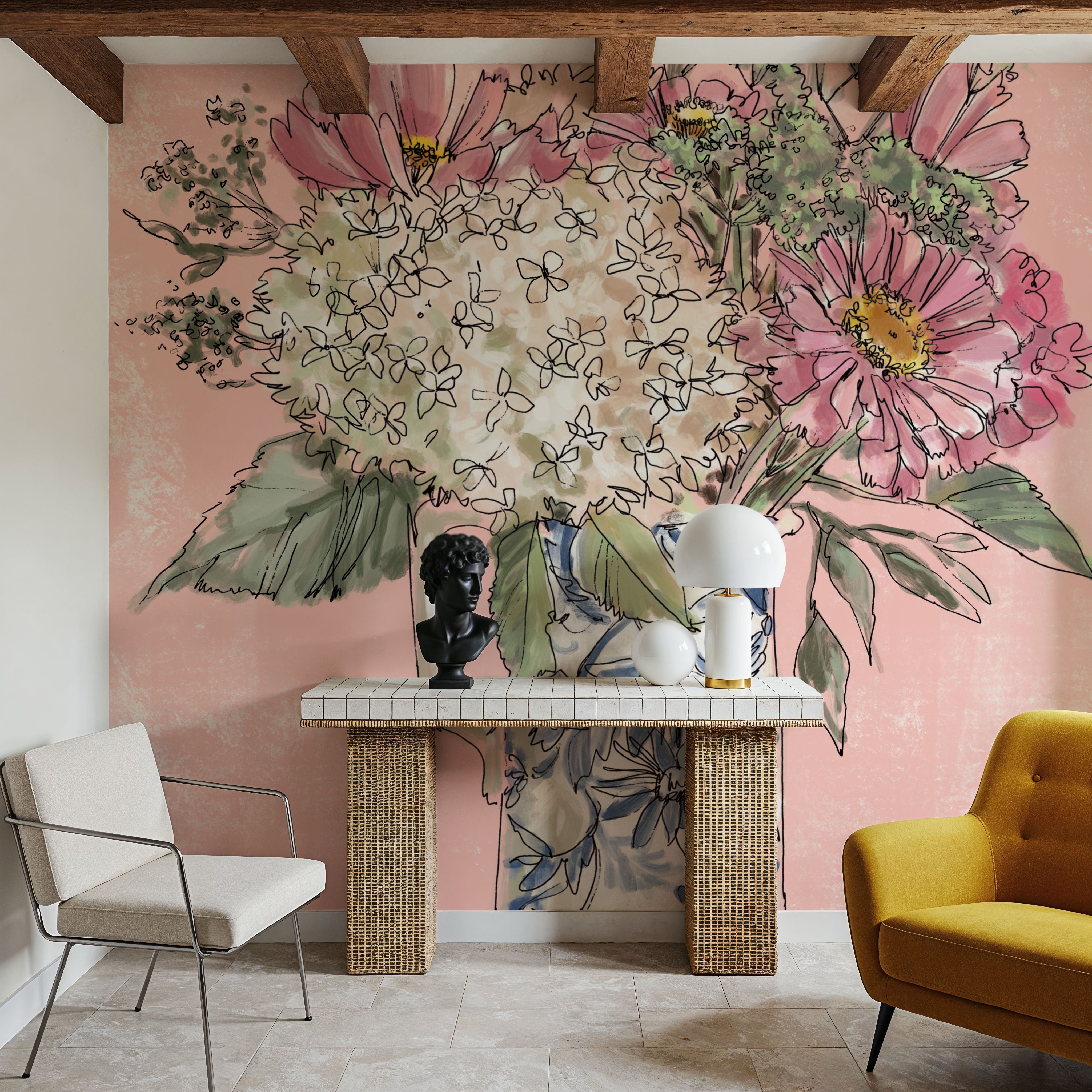 Hydrangea in Pitcher