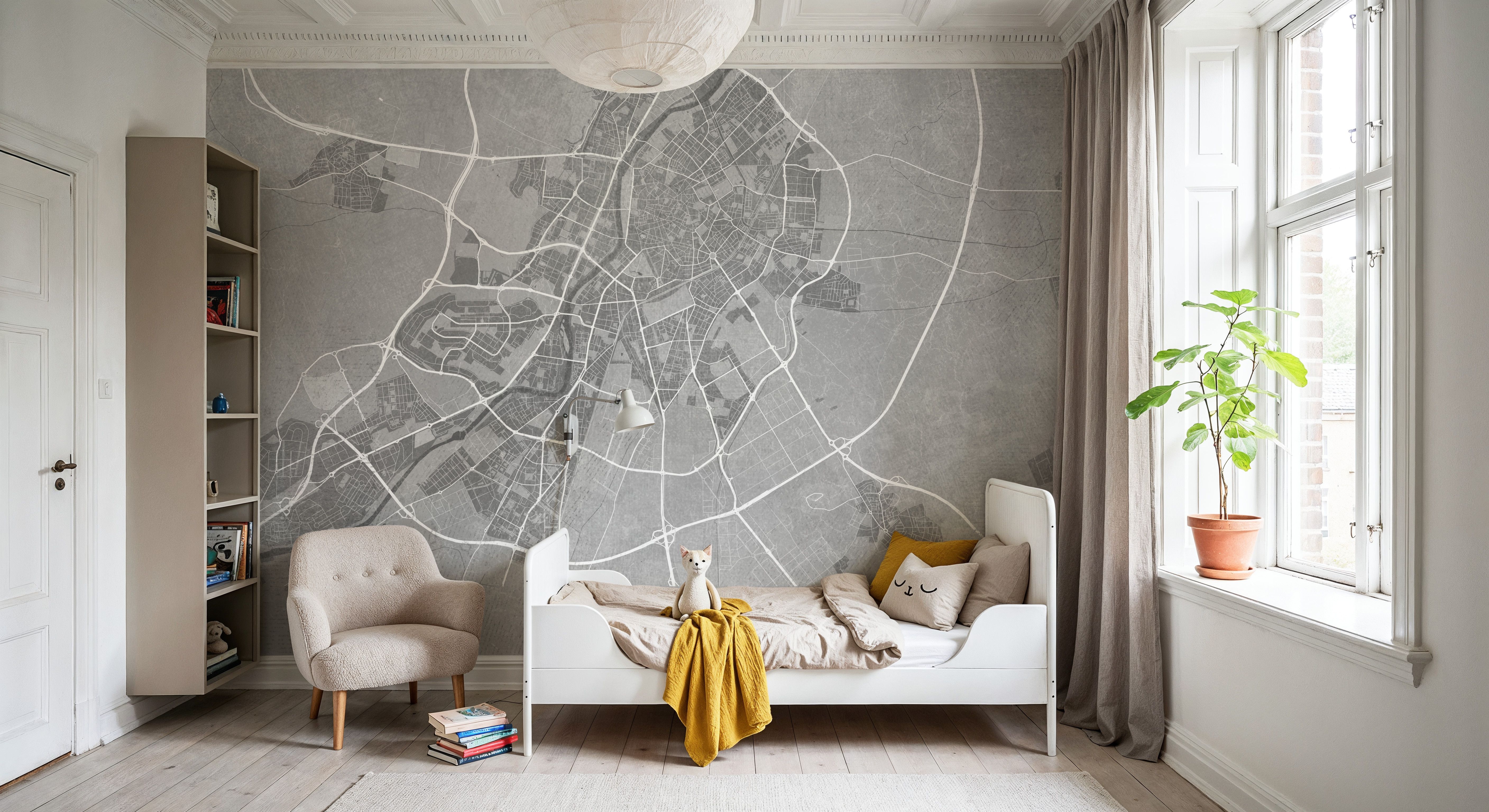 Valladolid Grey, Behang