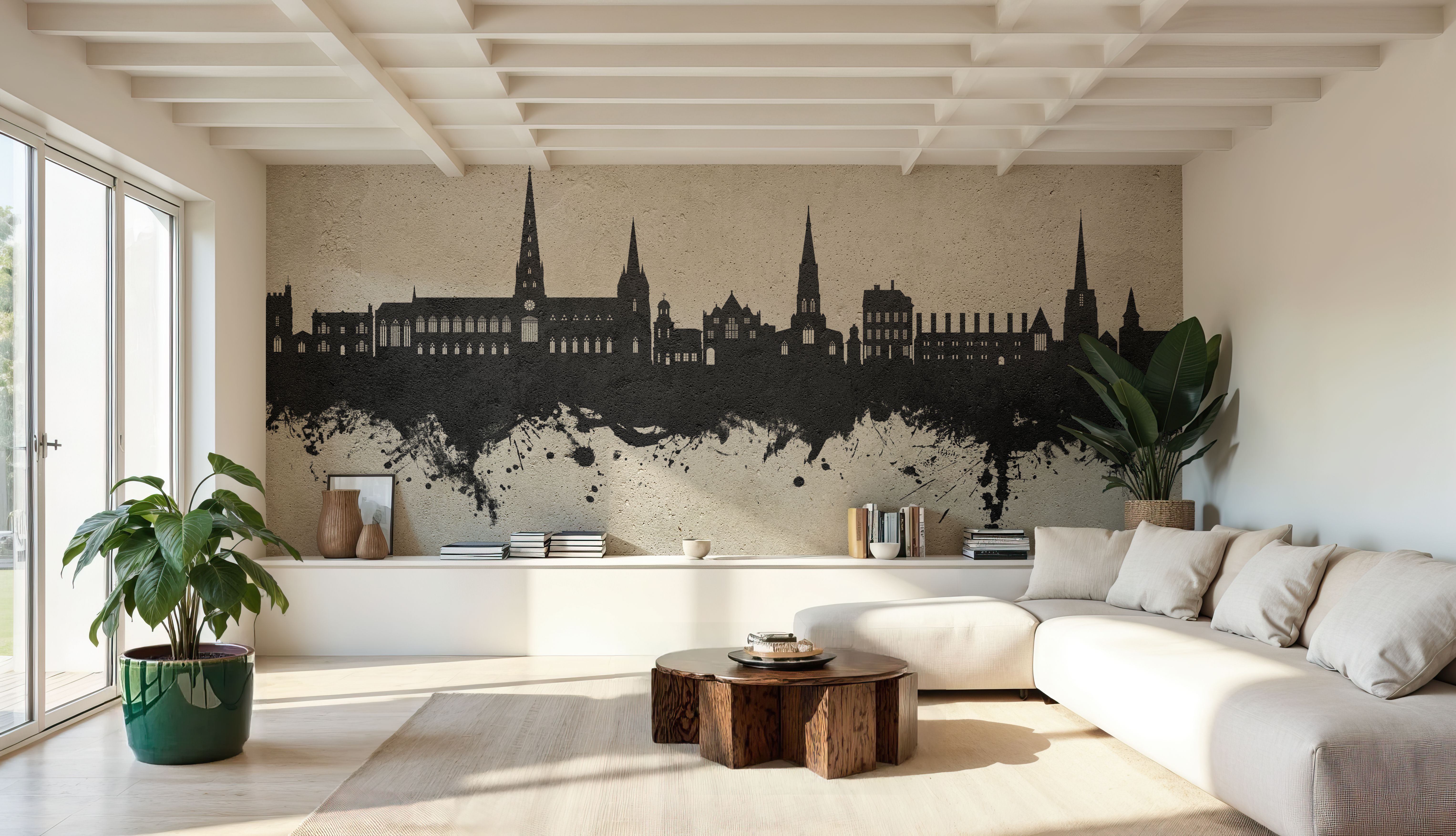 Lichfield England Skyline Concrete