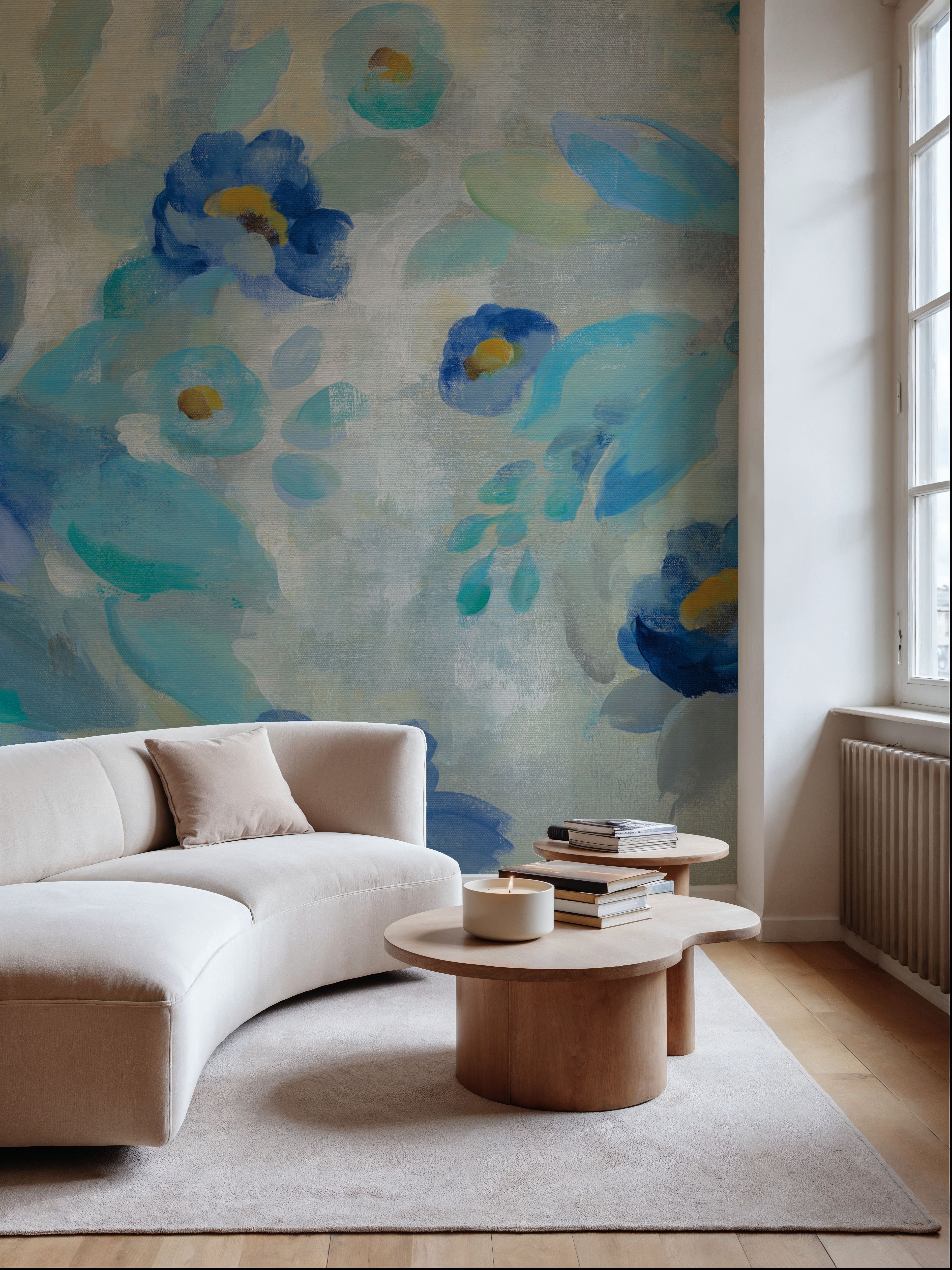 Blue Flowers Whisper I