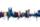 Magdeburg Germany Skyline Blue & Bronze
