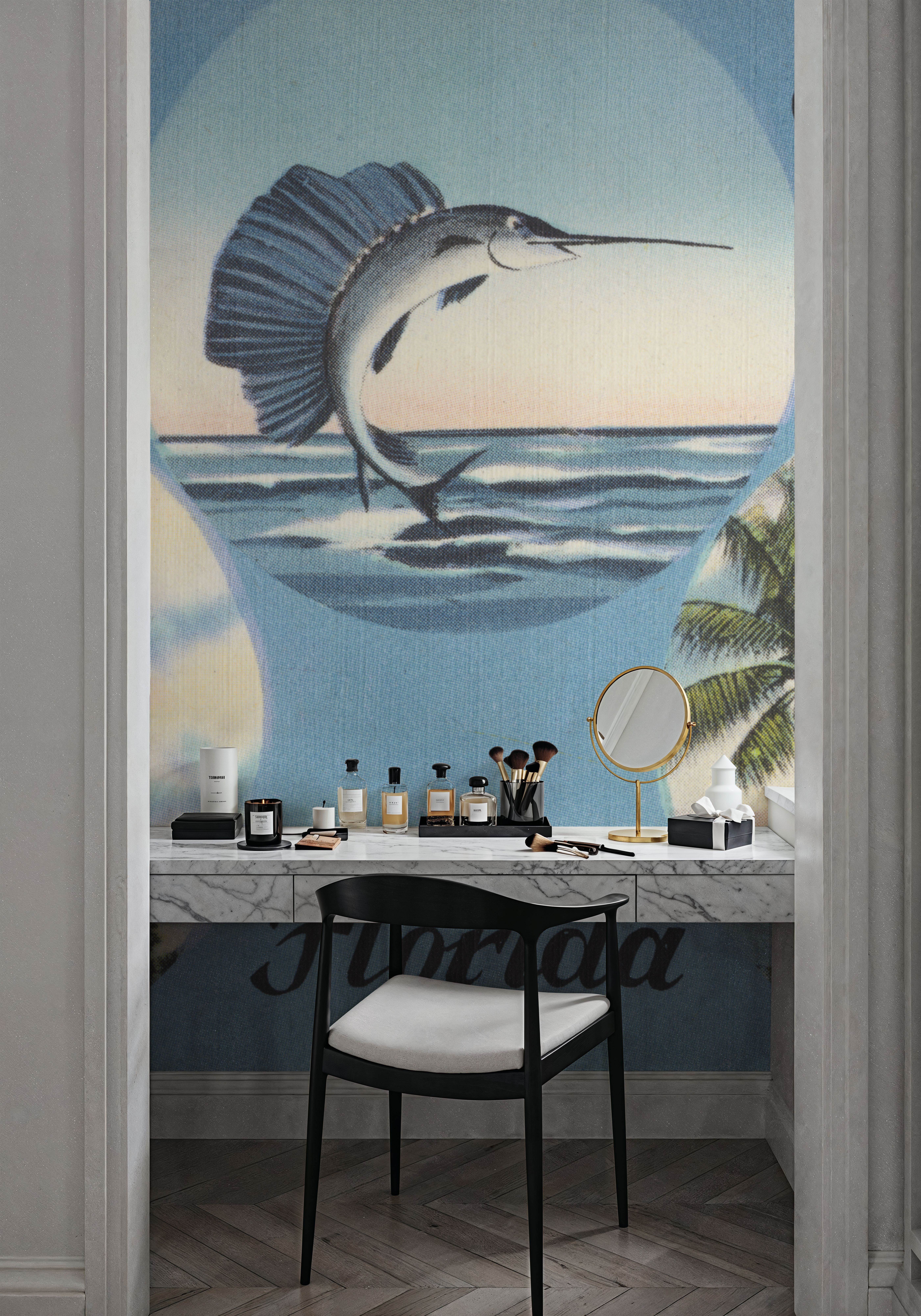 Greetings from Florida Wildlife - Screenprint Postcard