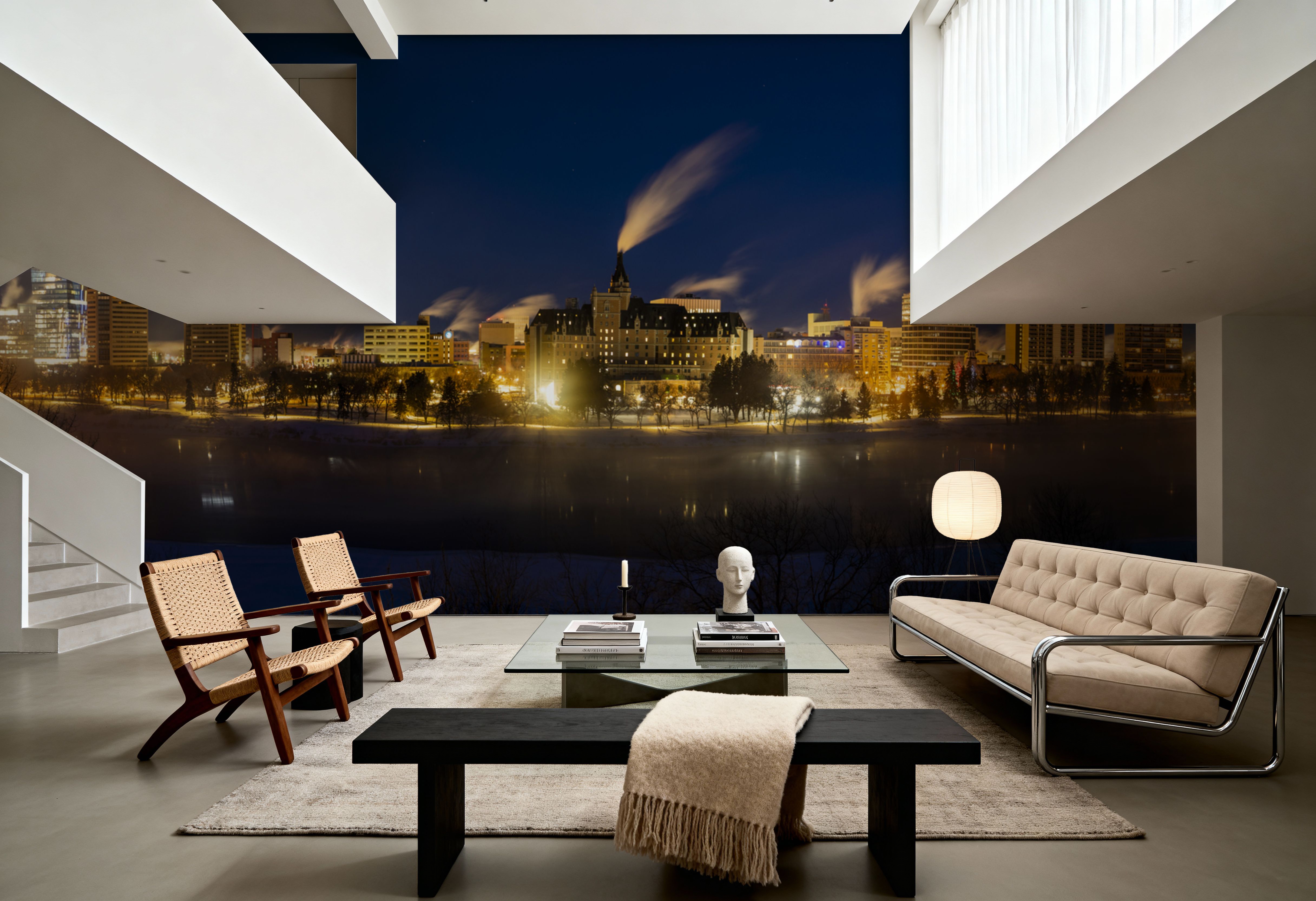 Saskatoon Skyline at Night