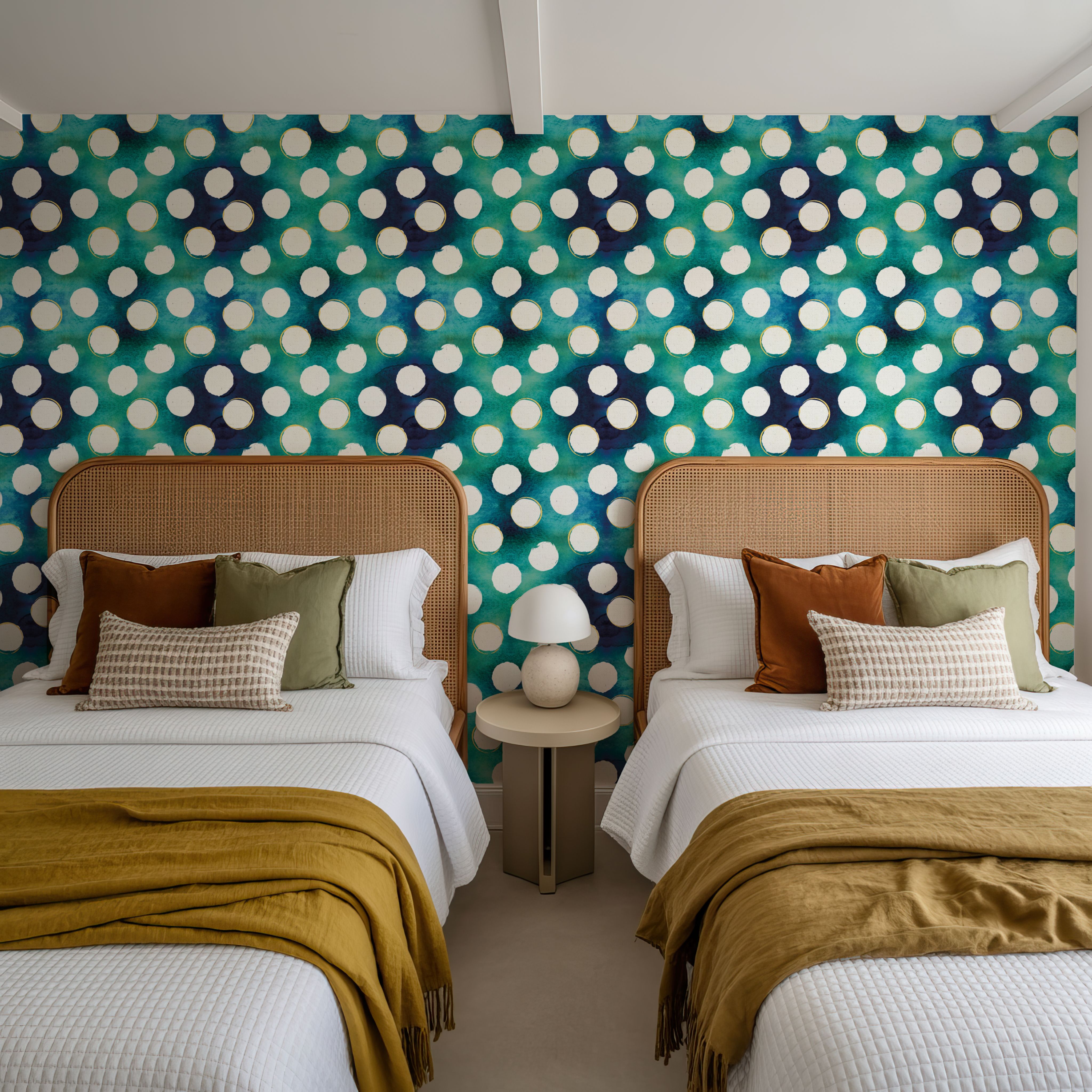 Bold Dots Green