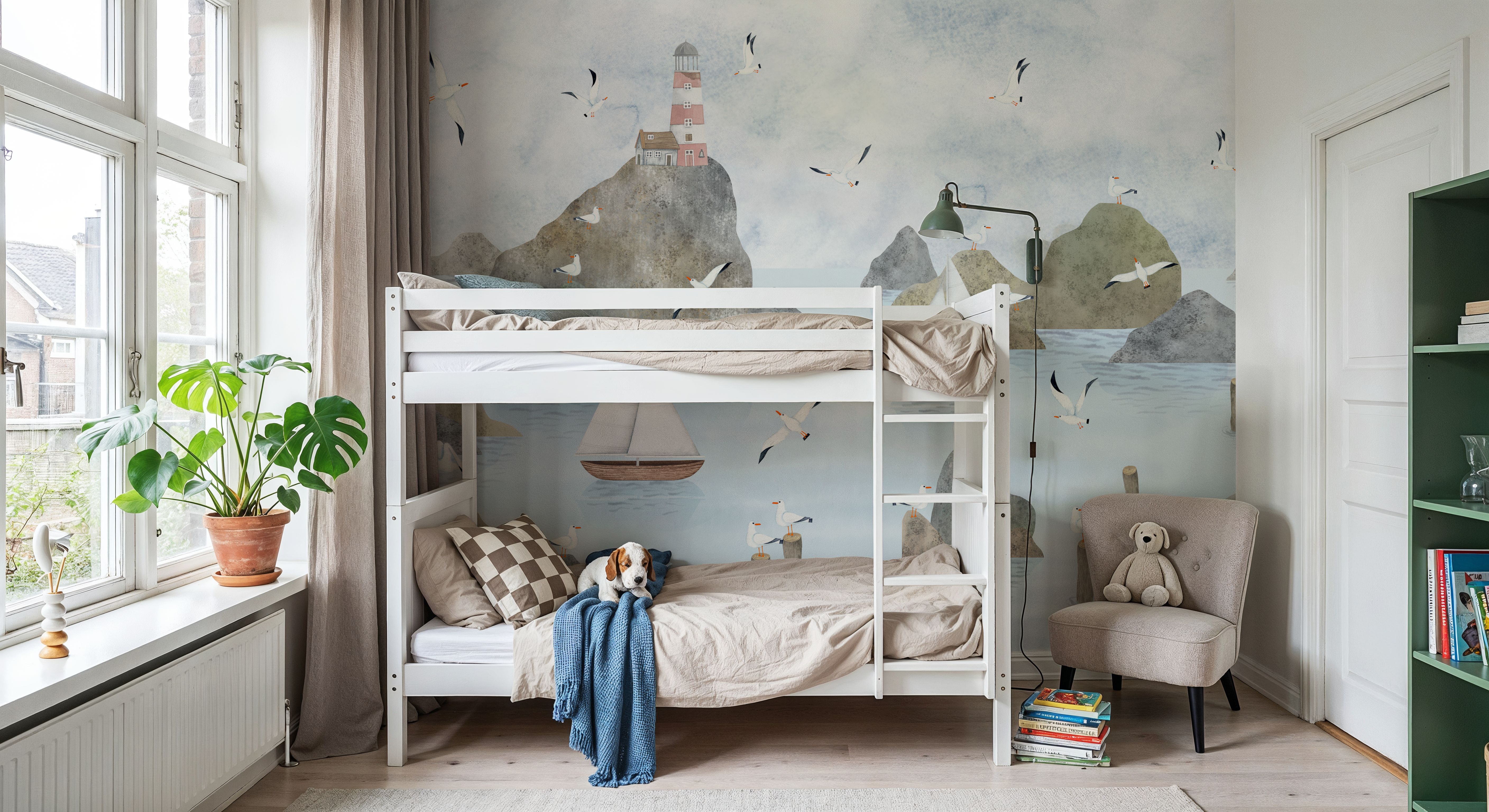 Archipelago Lighthouse, Neutral, Wallpaper