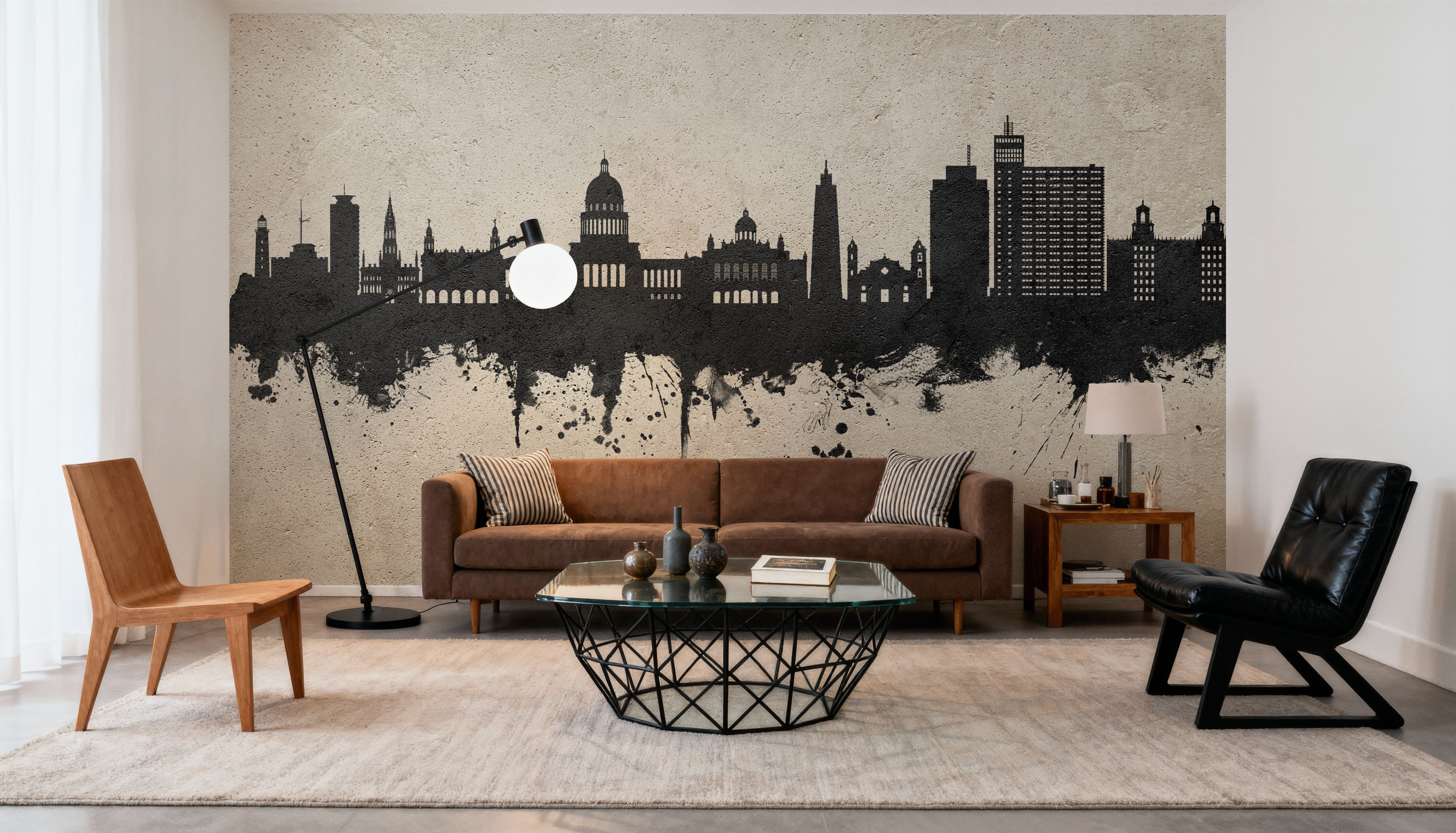 Havana Cuba Skyline Concrete