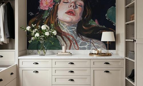 Ophelia With Lilies in Her Hair