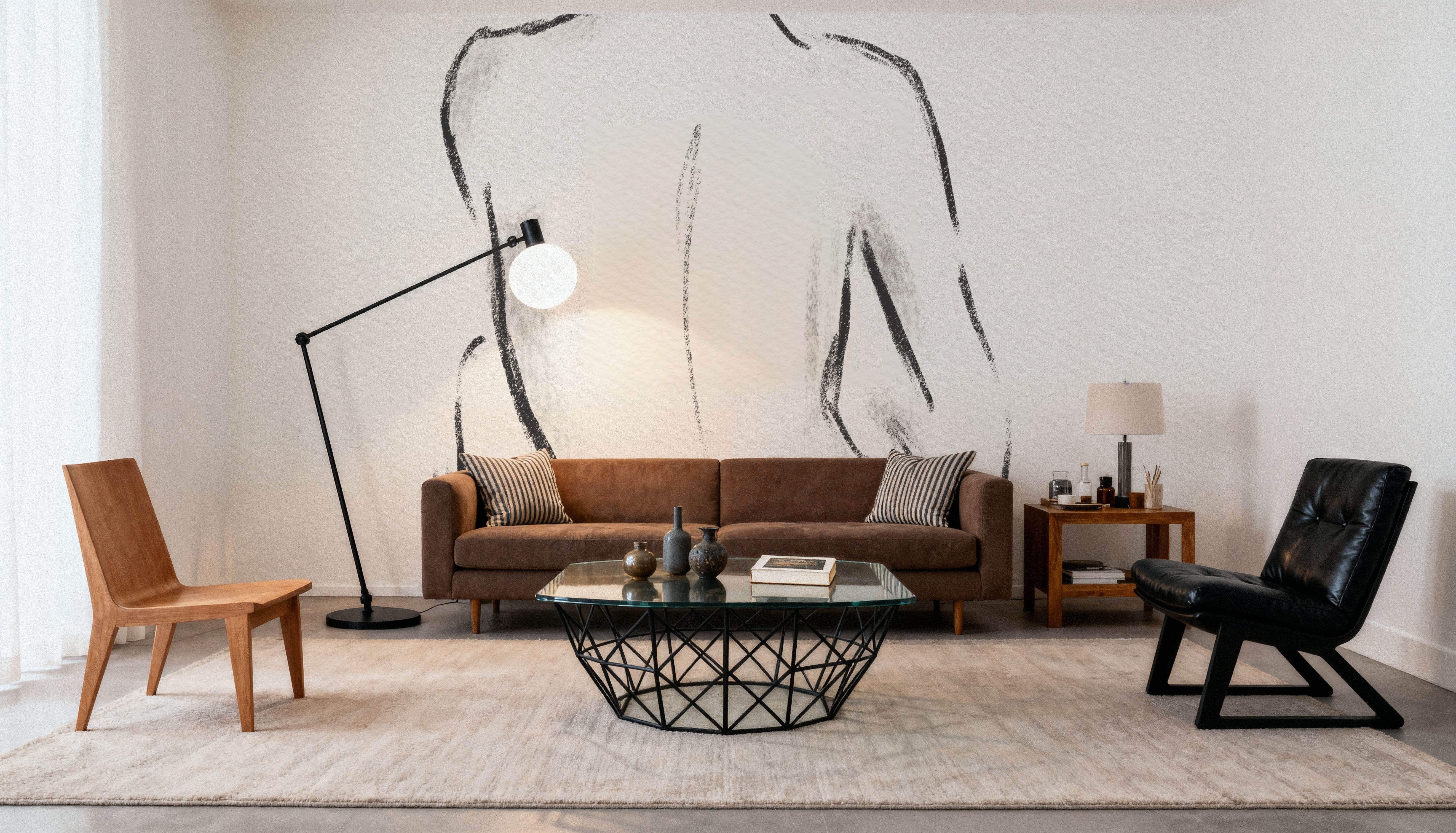 Gentle Figure I, Wallpaper