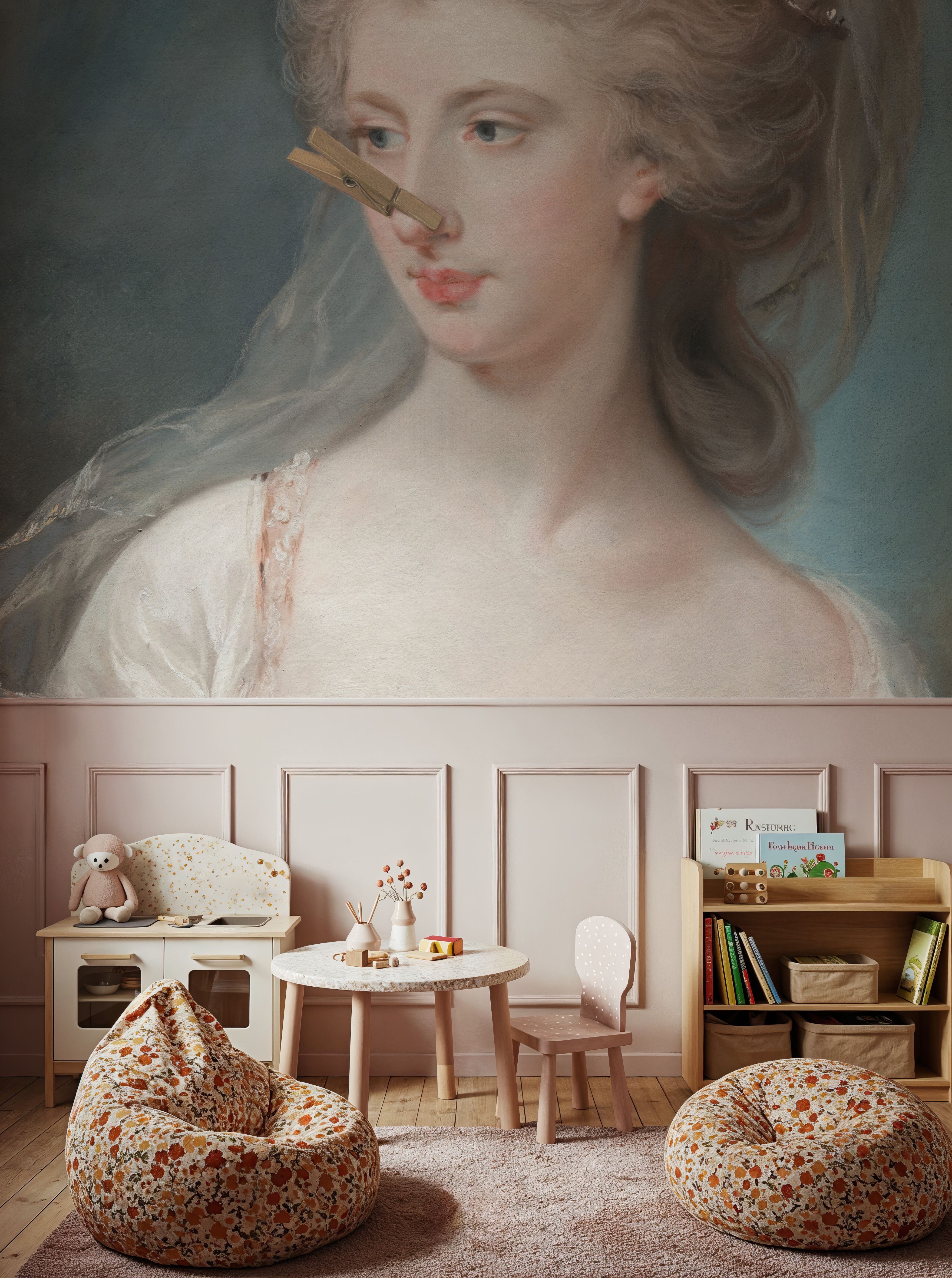 Fancy Bathroom Portrait II