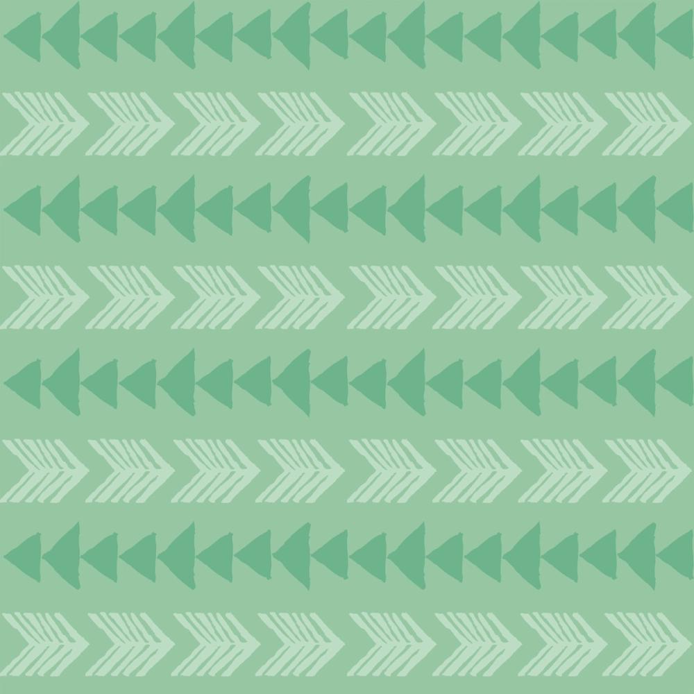 Boho Arrows Light Green
