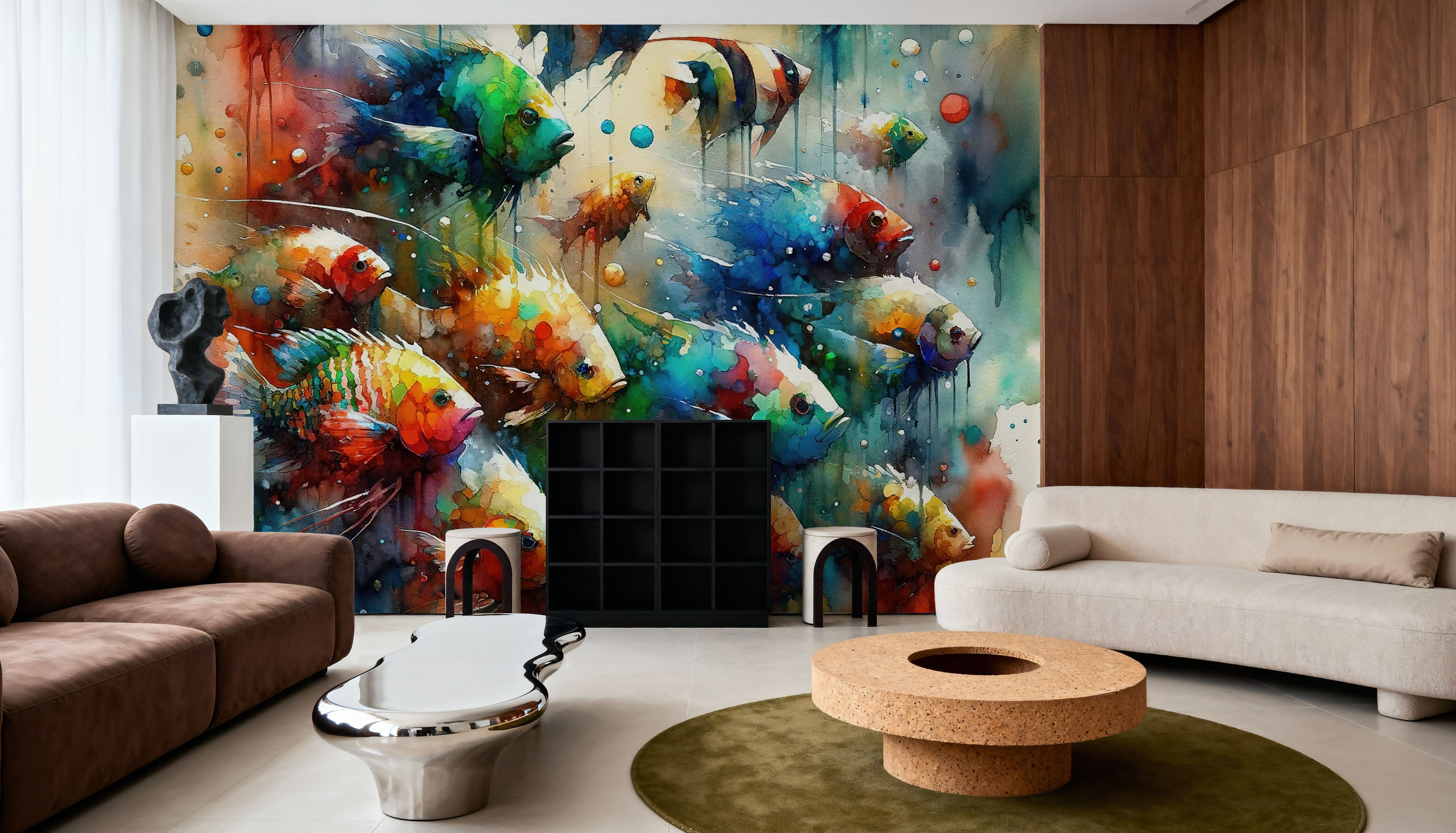Aquatic Dance of Hues