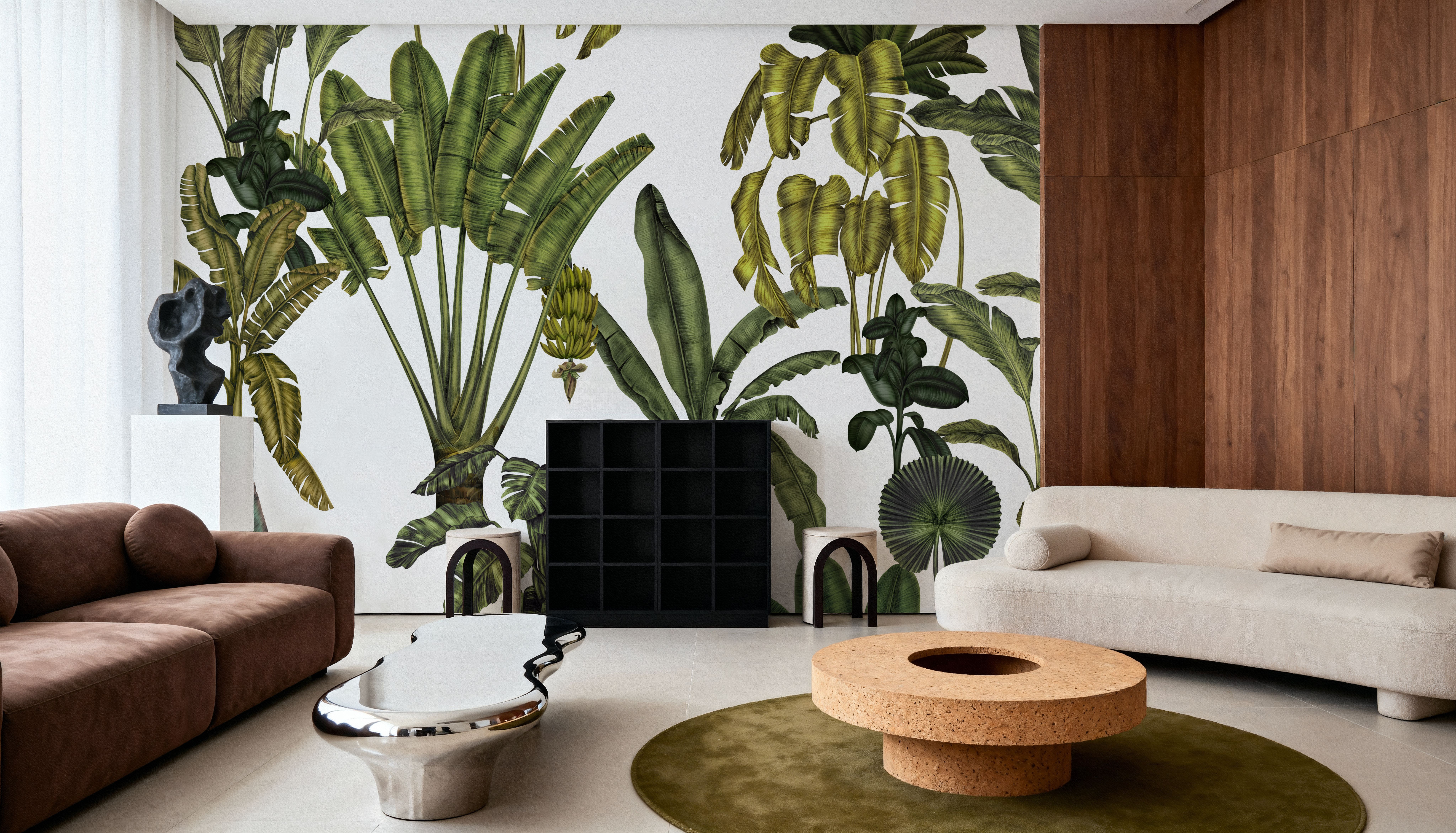 Banana Grove, White