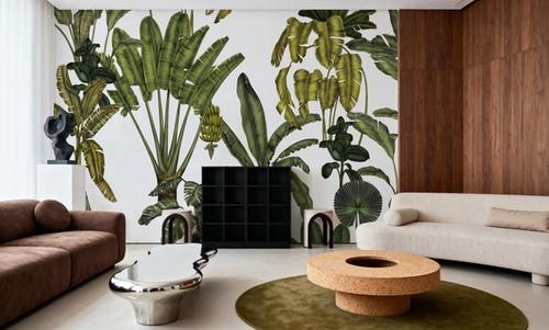 Banana Grove, White