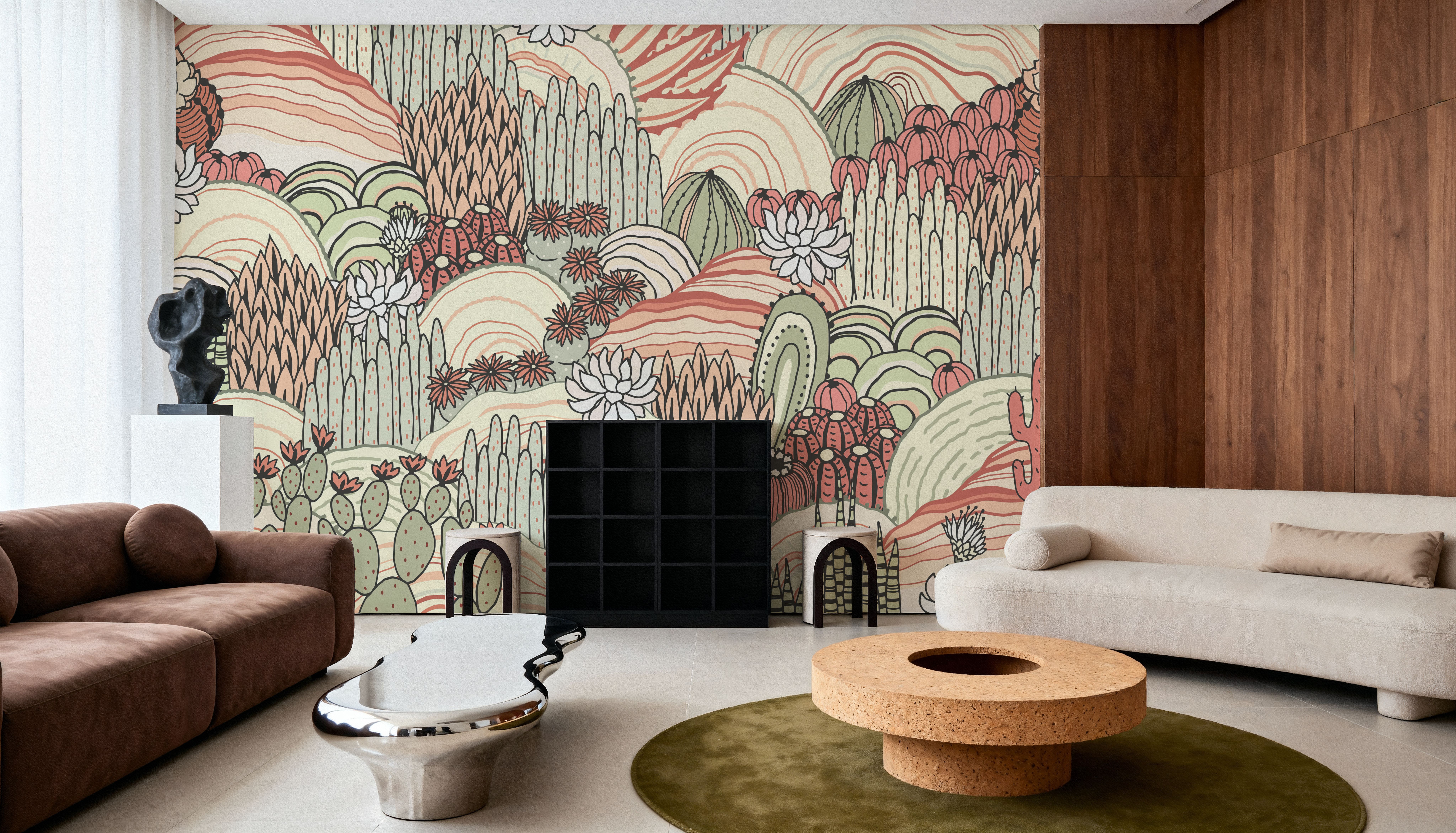 Cactai Hills, Wallpaper