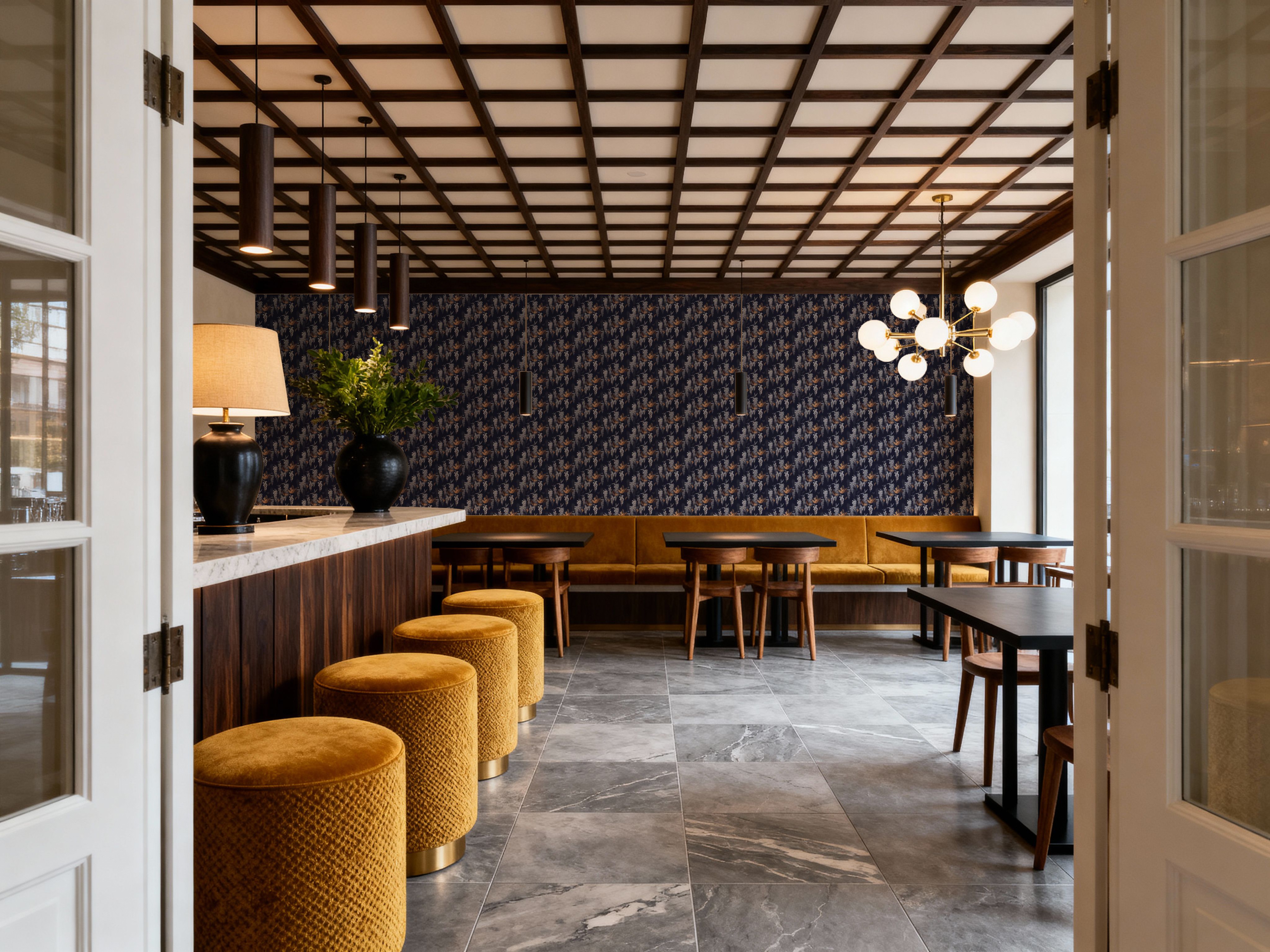 Elegant Birds Pattern