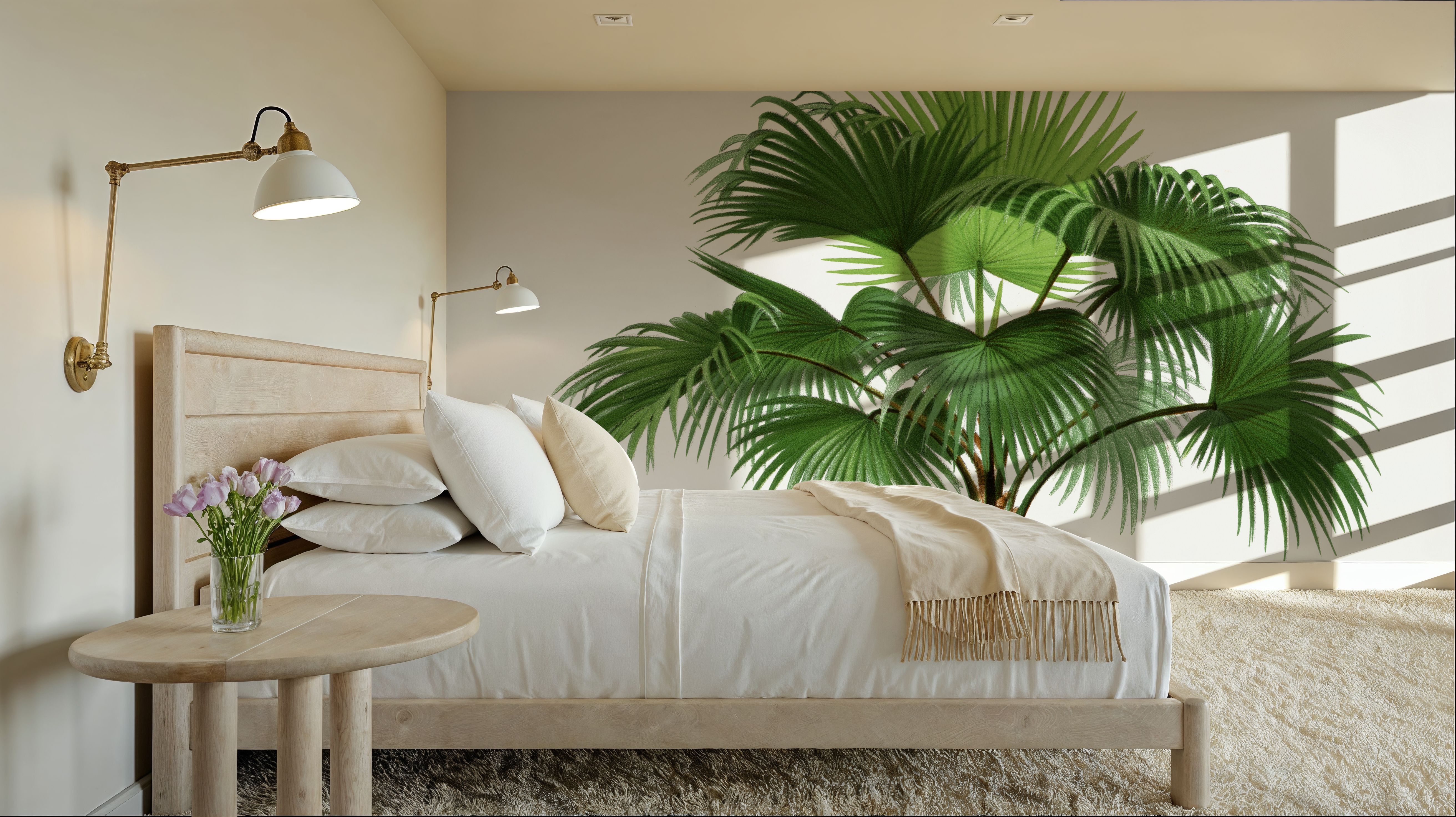 Vintage Palm Tree IV, Wallpaper