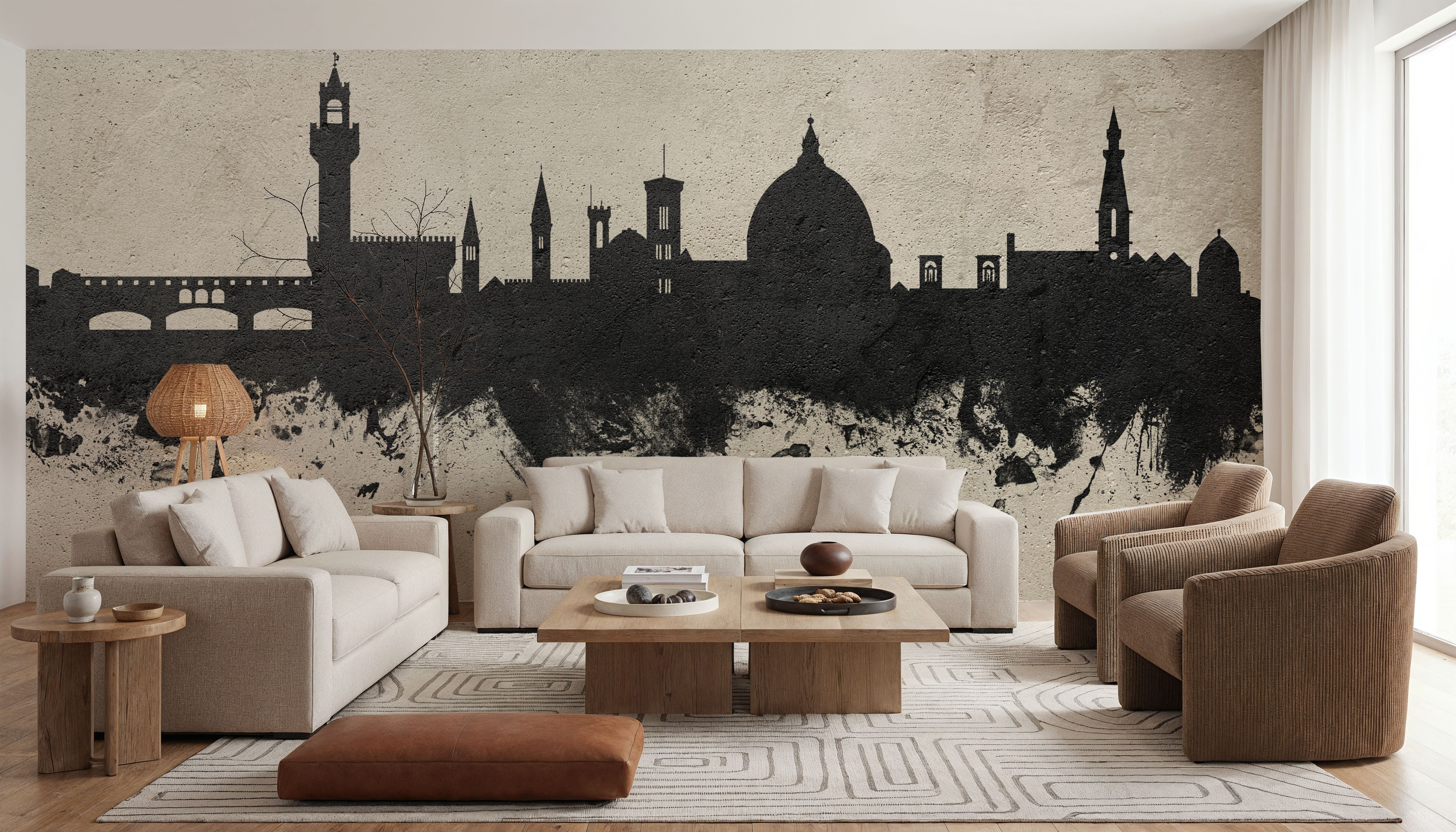 Florence Italy Skyline Concrete