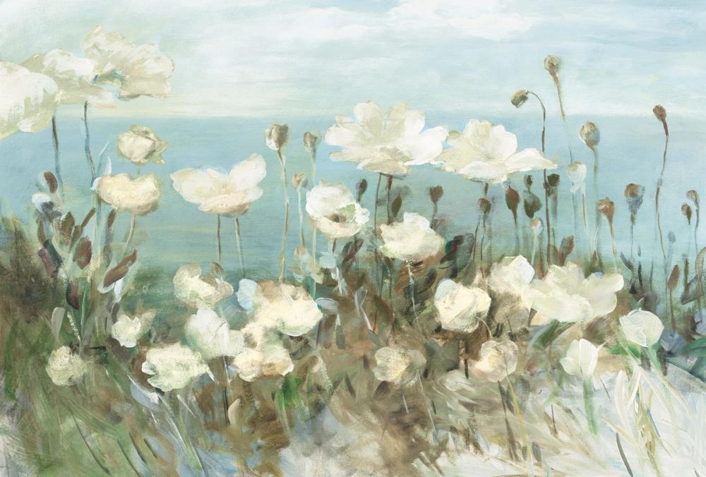 Field of Poppies Bright Cream Crop
