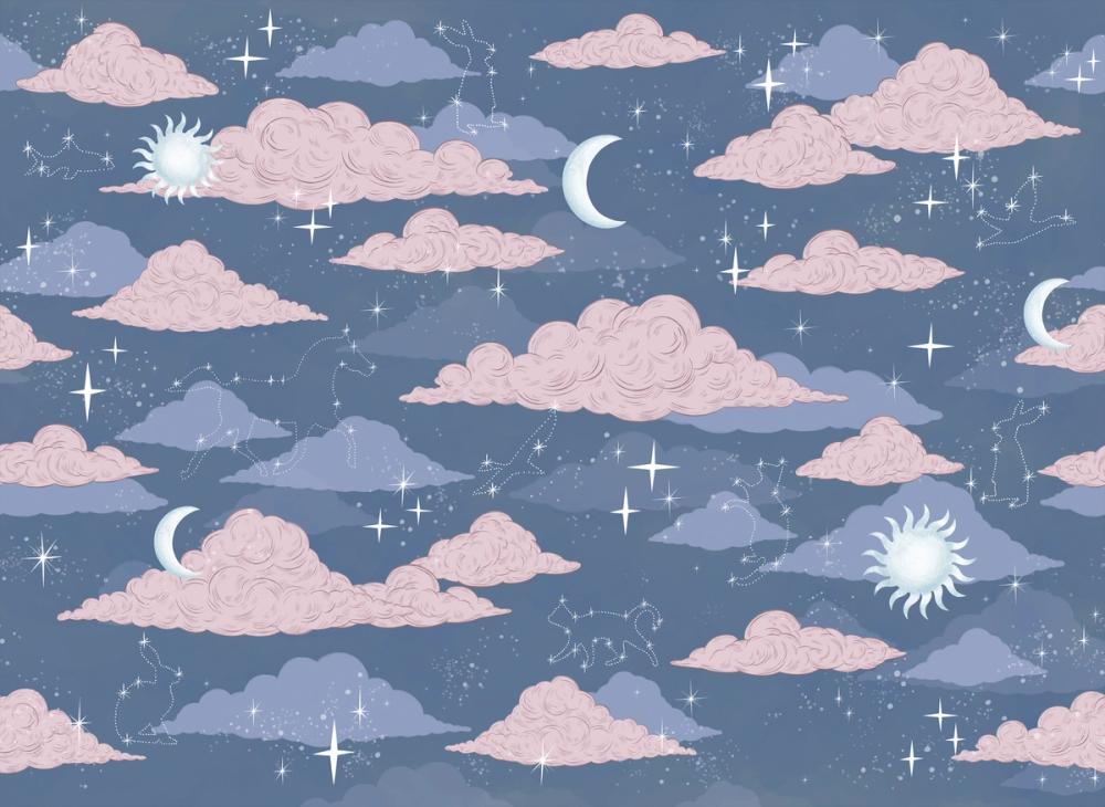 Moonlit Constellations, Chalky Blue