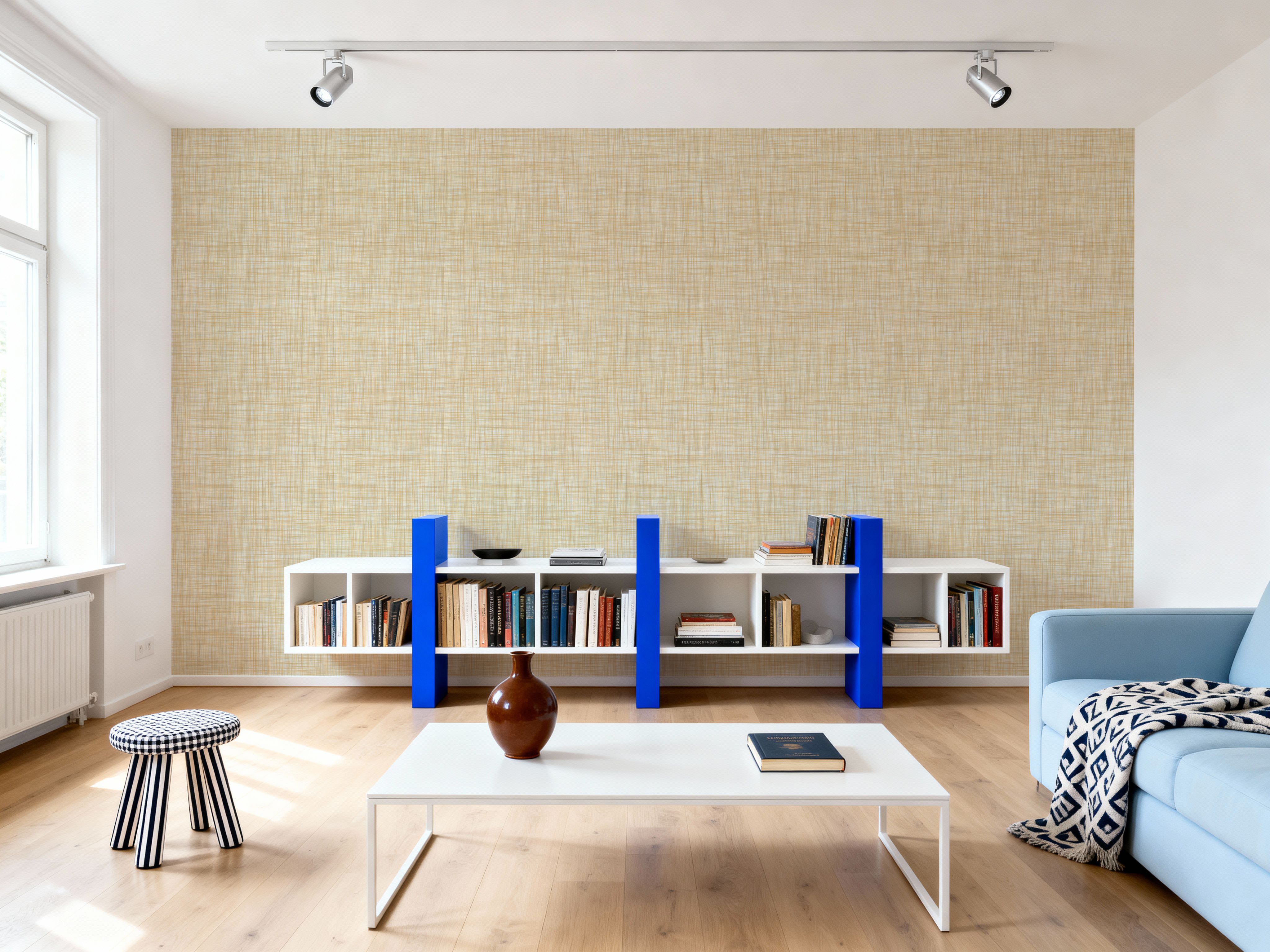 Mottled Linen Effect, Citrus